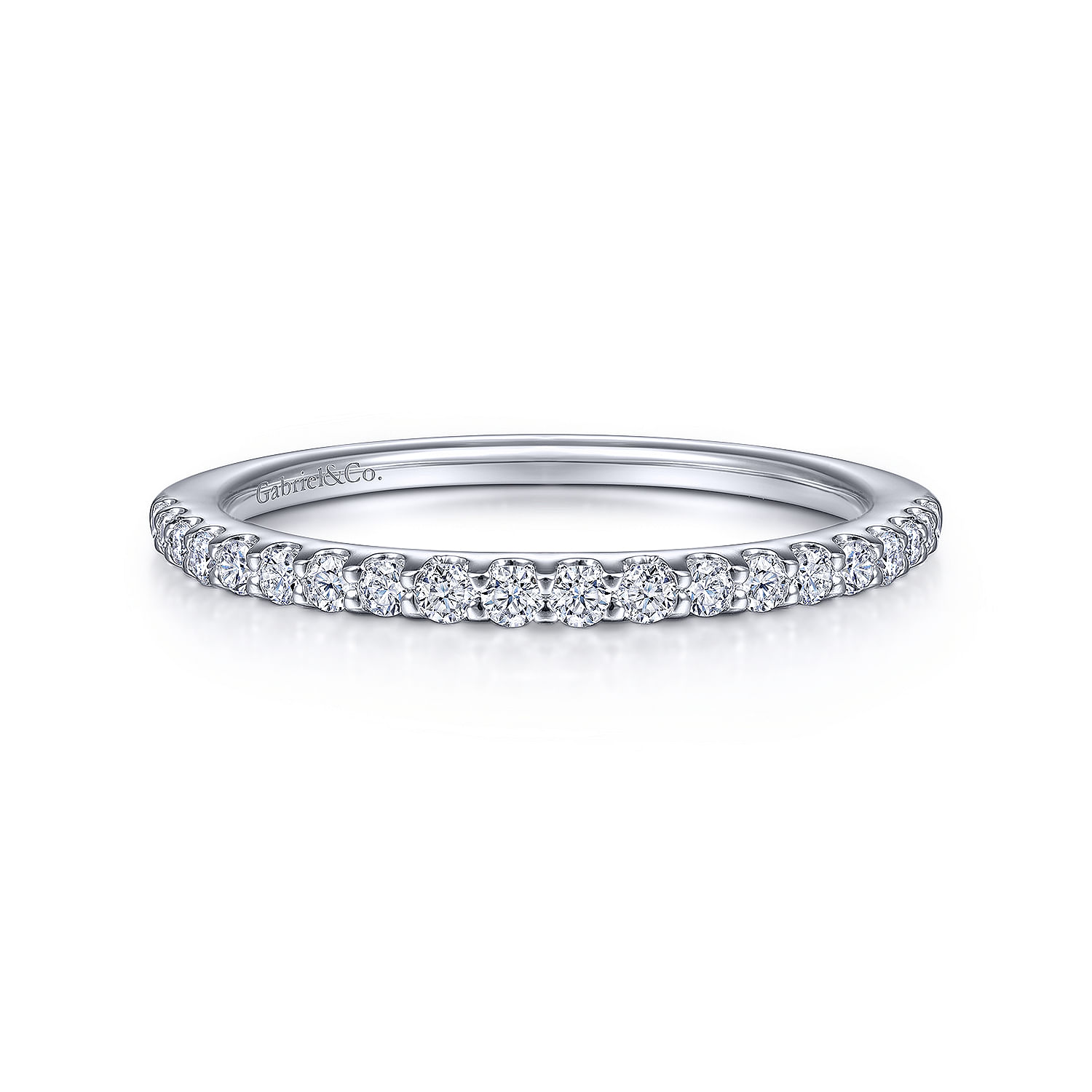 14k White Gold Diamond Straight 14k White Gold Diamond Straight