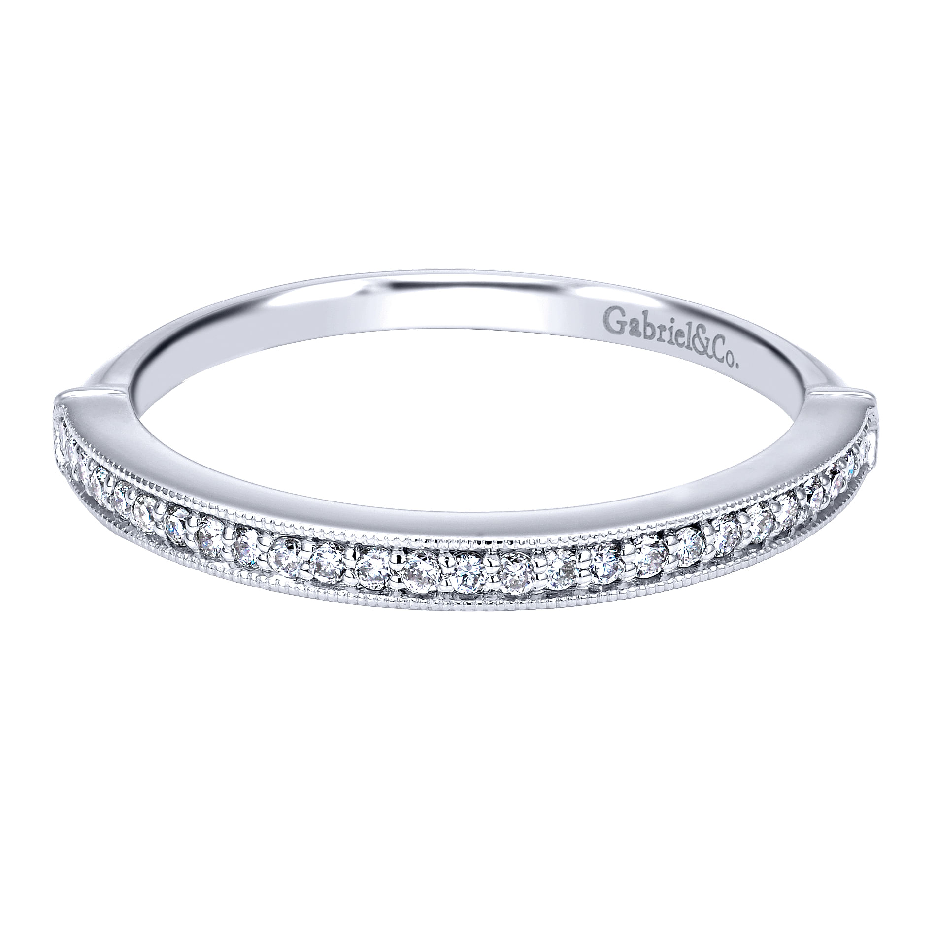 14k White Gold Diamond Straight 14k White Gold Diamond Straight