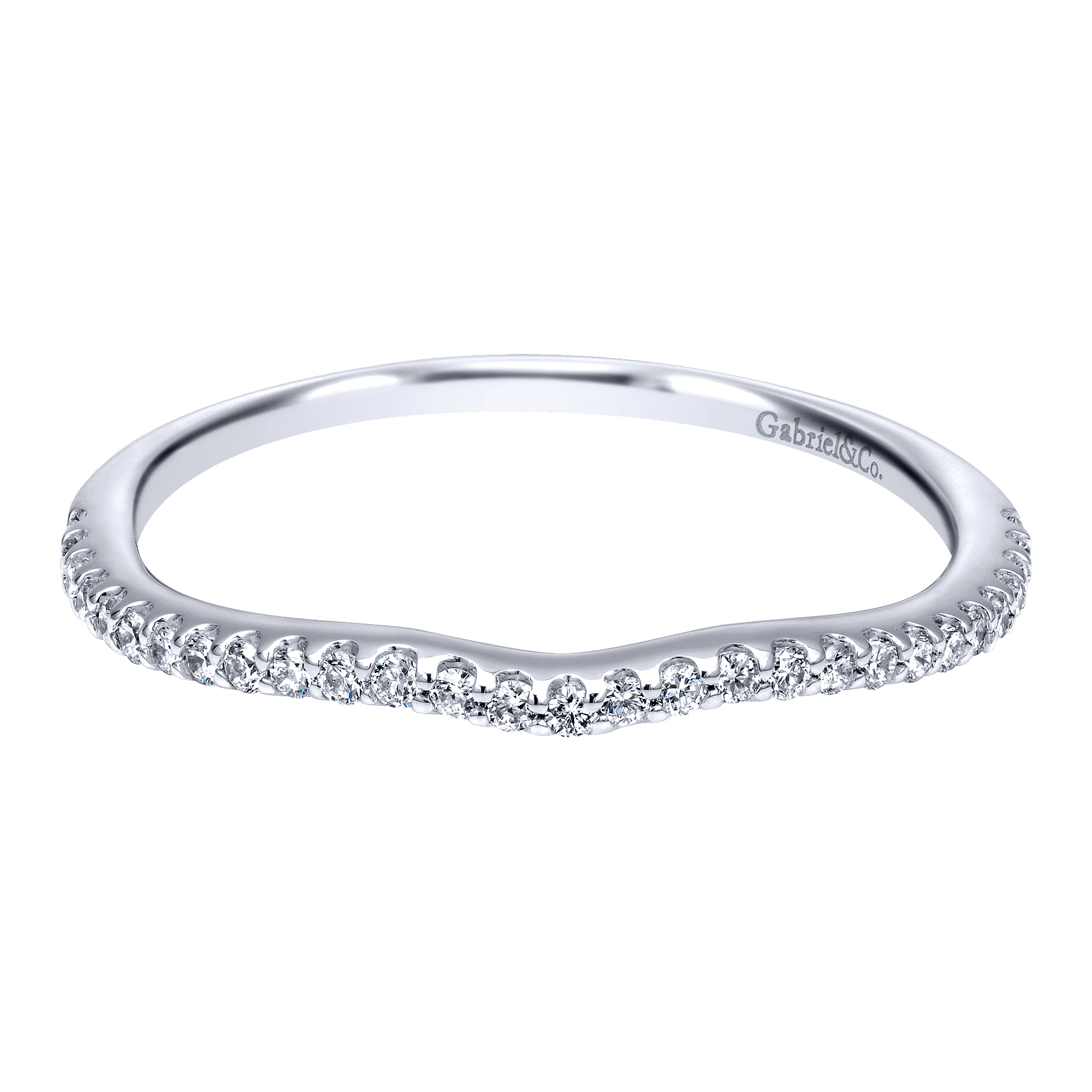 14k White Gold Diamond Straight 14k White Gold Diamond Straight