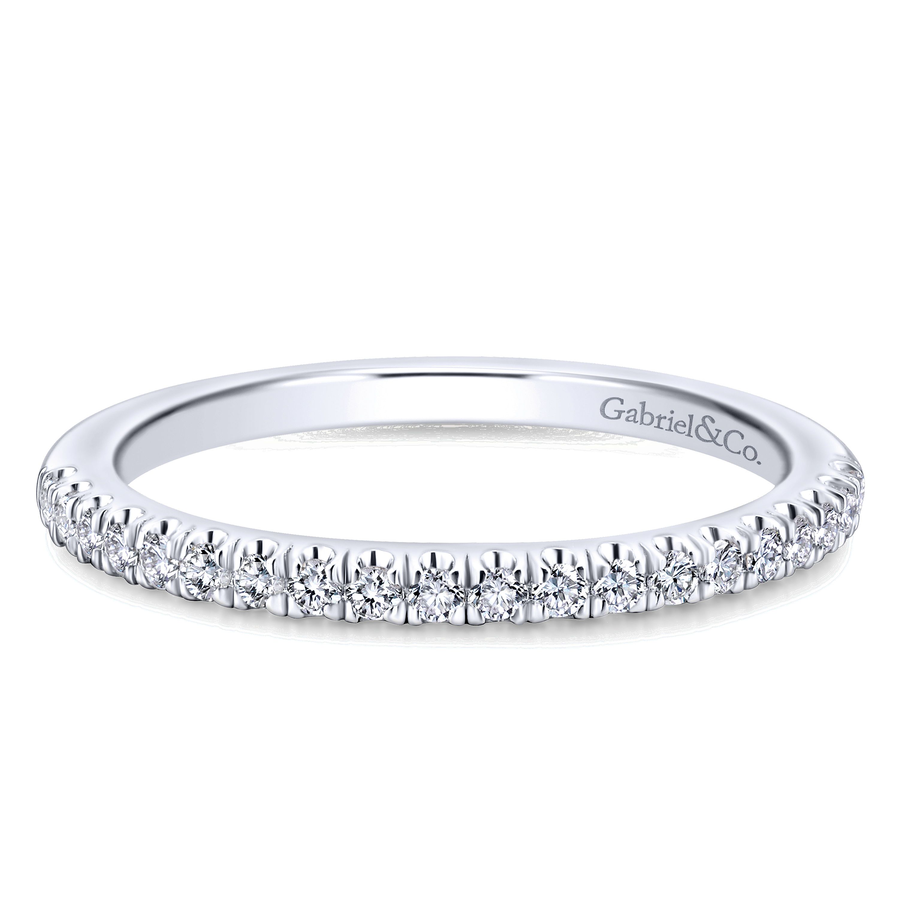 14k White Gold Diamond Straight 14k White Gold Diamond Straight