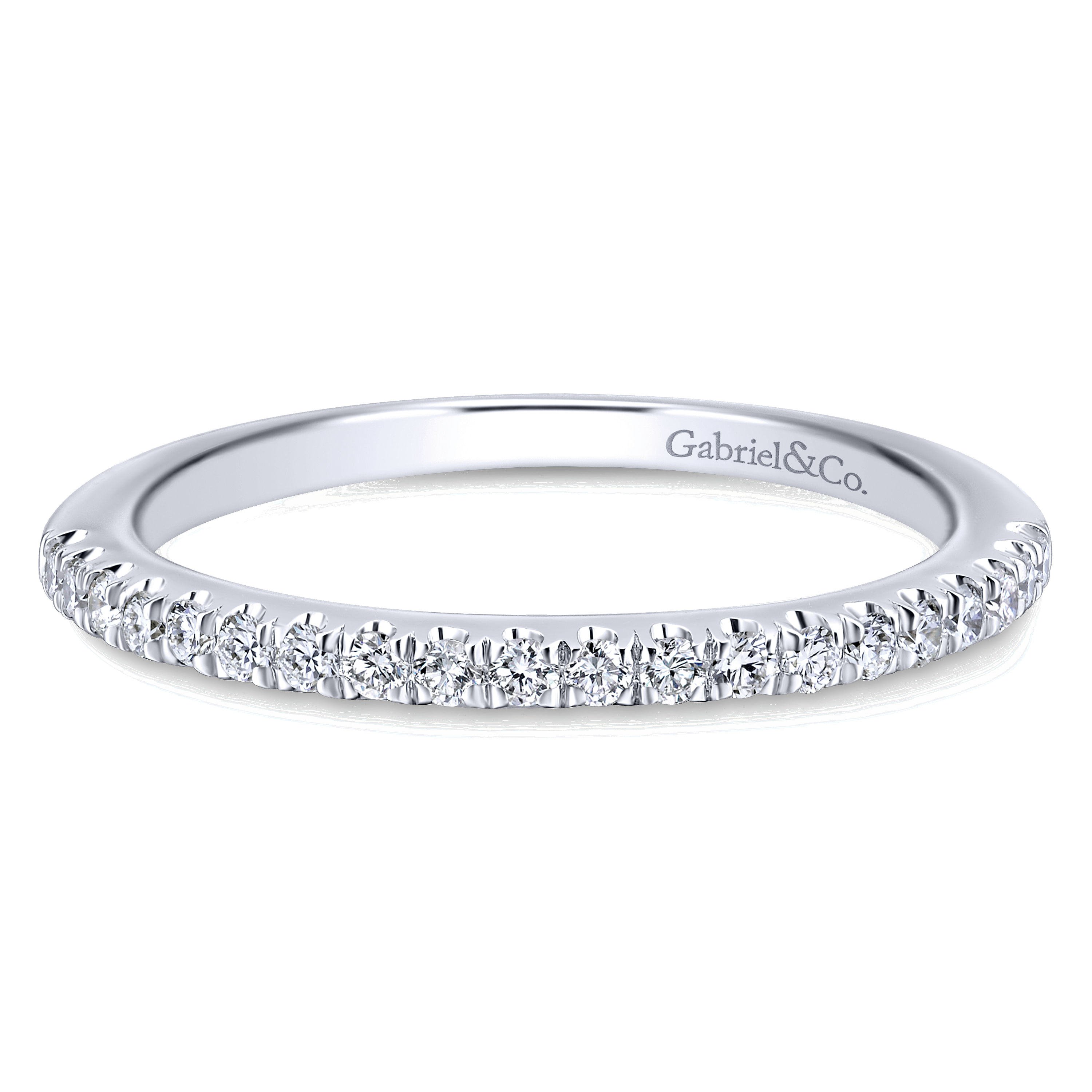 14k White Gold Diamond Straight 14k White Gold Diamond Straight