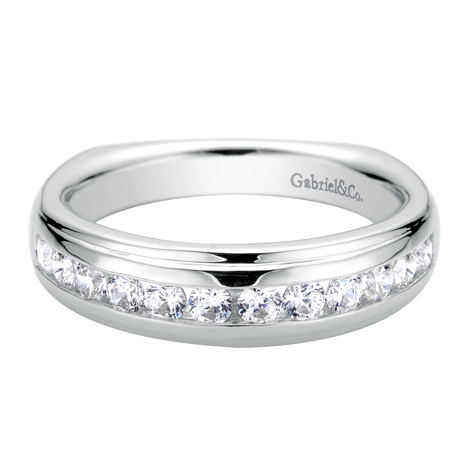 14k White Gold Diamond Straight 14k White Gold Diamond Straight