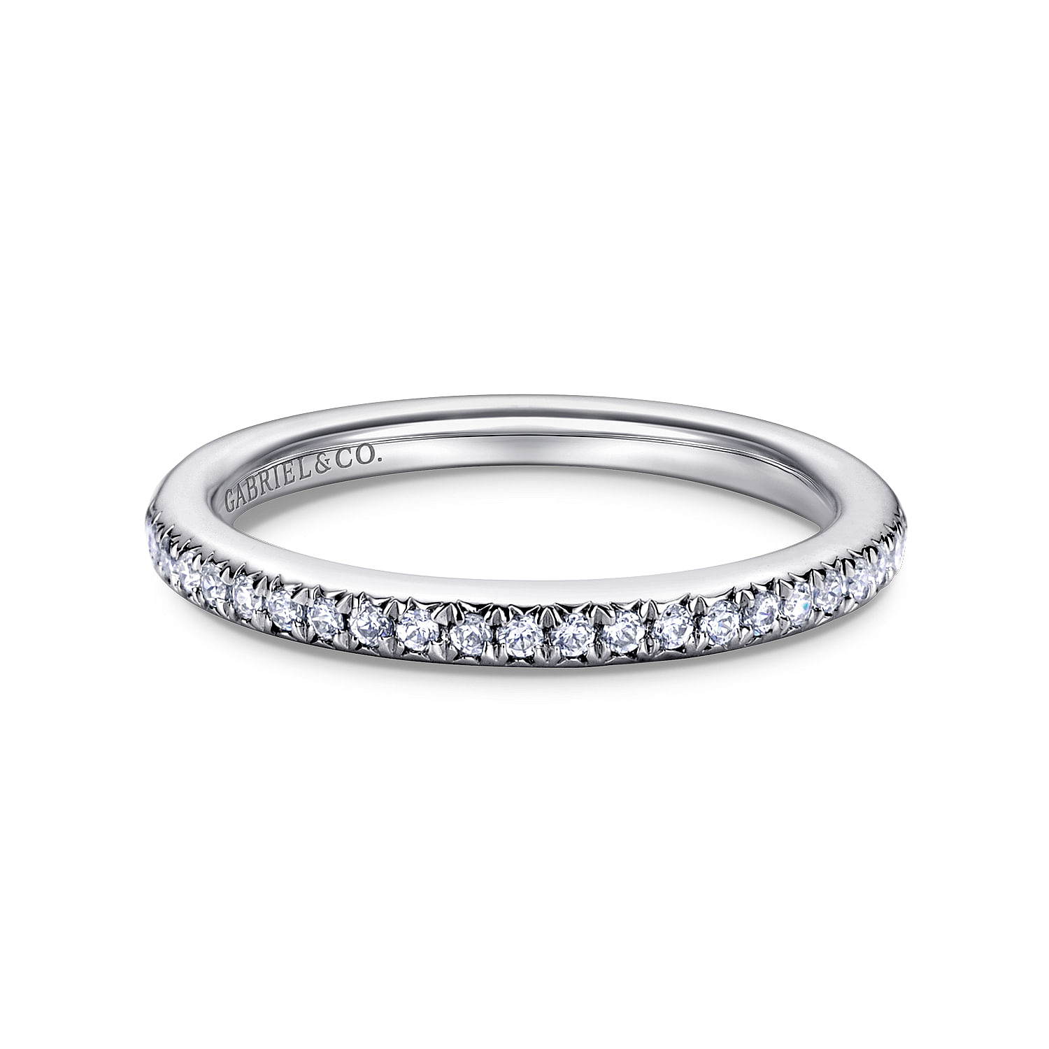 14k White Gold Diamond Straight 14k White Gold Diamond Straight