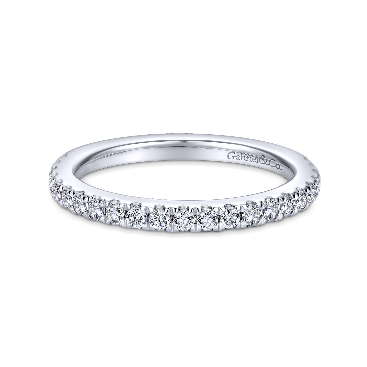 14k White Gold Diamond Straight 14k White Gold Diamond Straight