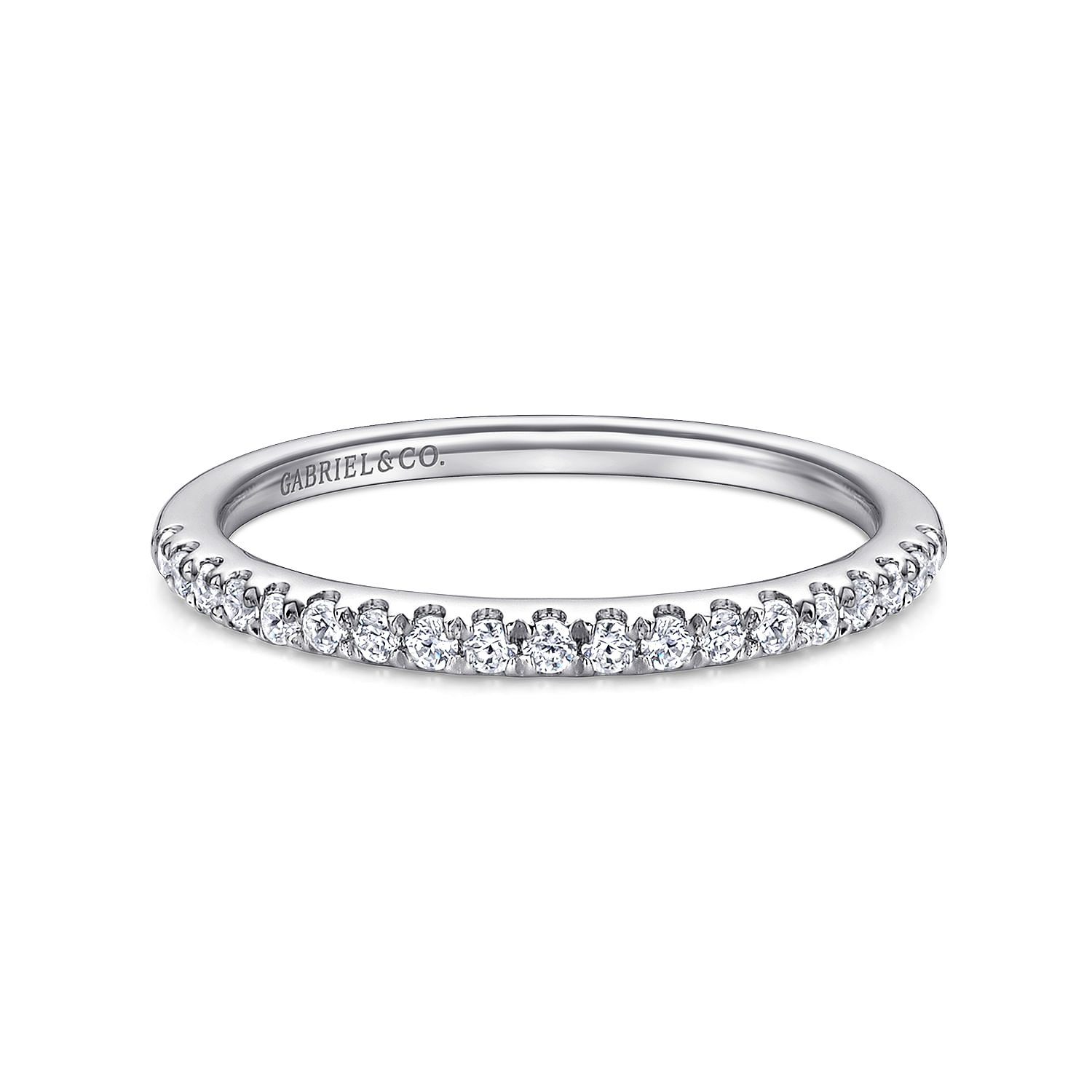 14k White Gold Diamond Straight 14k White Gold Diamond Straight