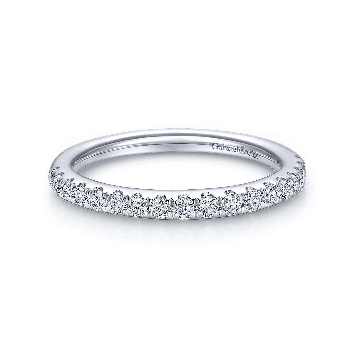 14k White Gold Diamond Straight 14k White Gold Diamond Straight