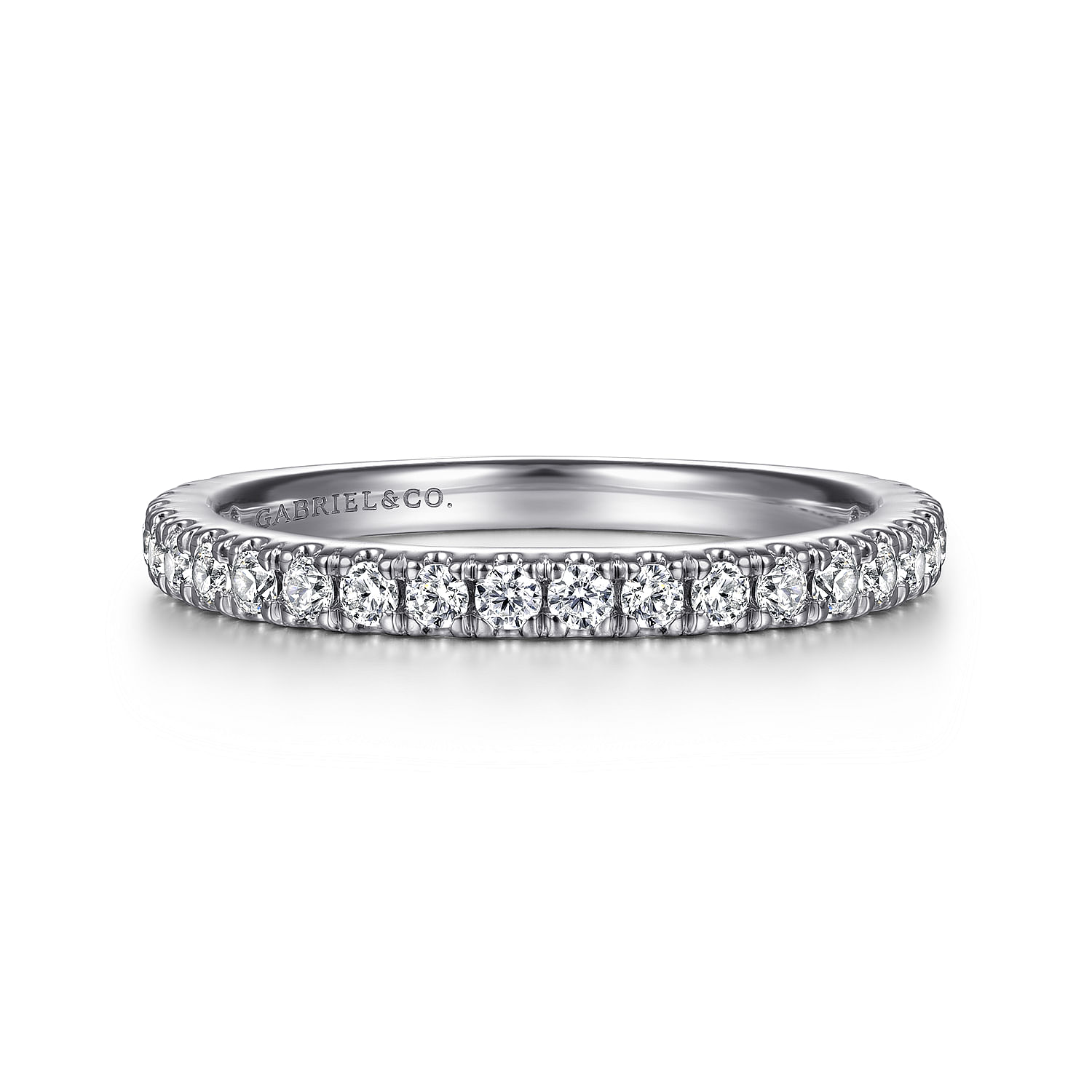 14k White Gold Diamond Straight 14k White Gold Diamond Straight