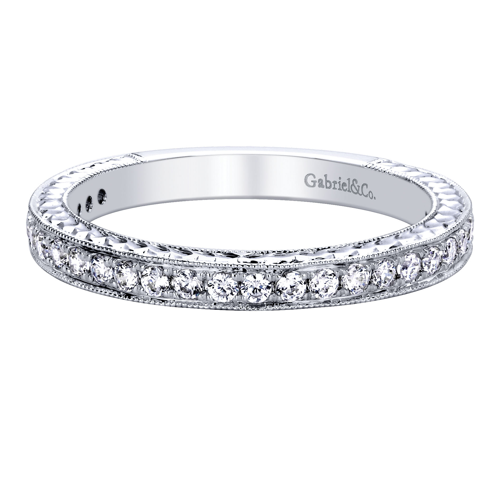 14k White Gold Diamond Straight 14k White Gold Diamond Straight
