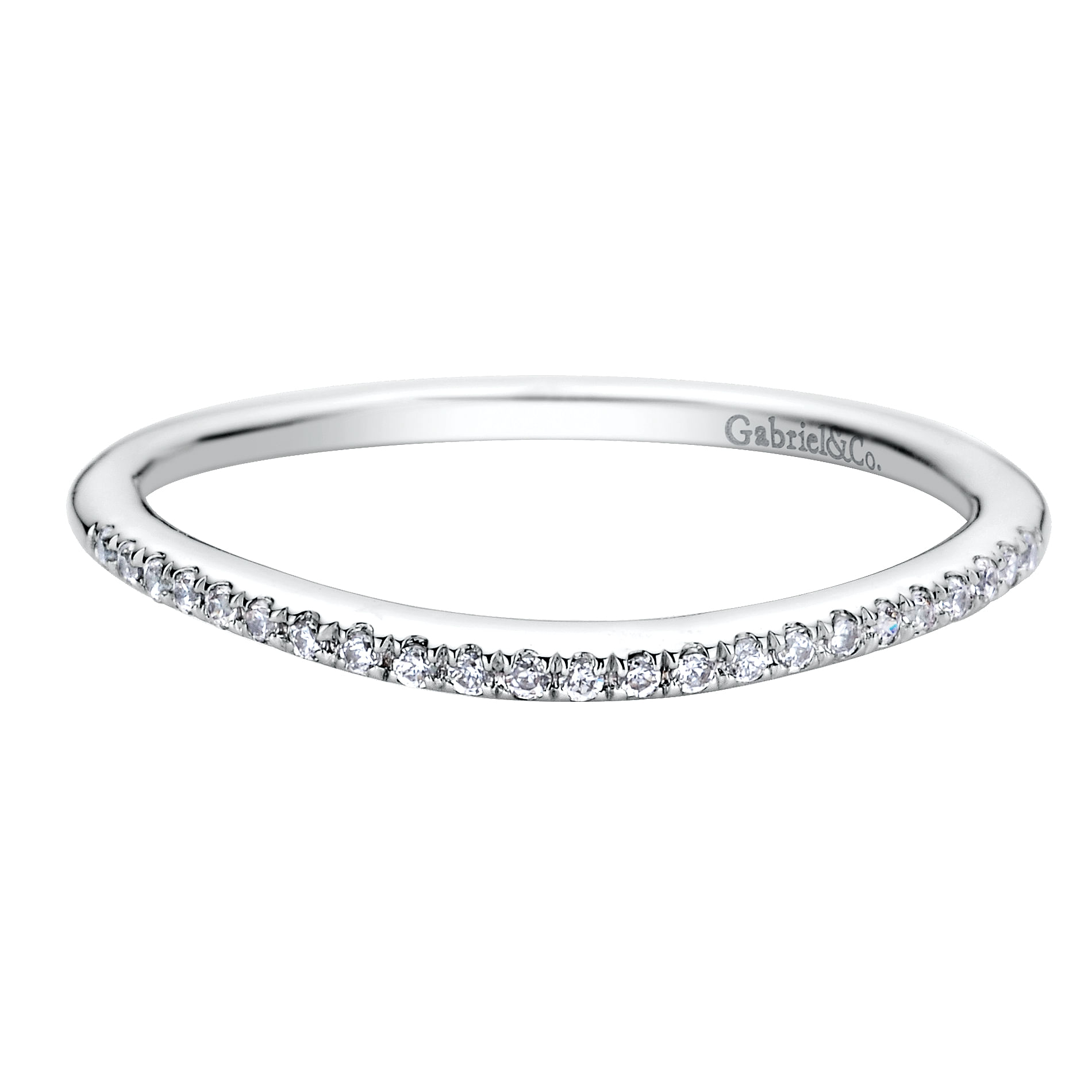 14k White Gold Diamond Straight 14k White Gold Diamond Straight