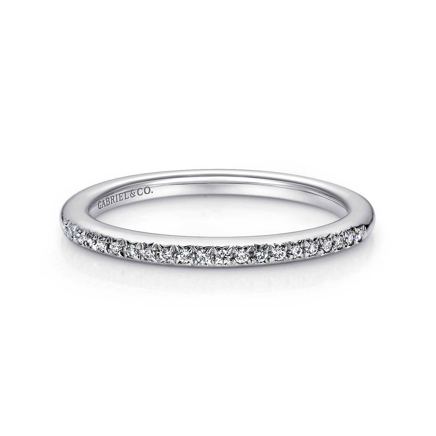 14k White Gold Diamond Straight 14k White Gold Diamond Straight