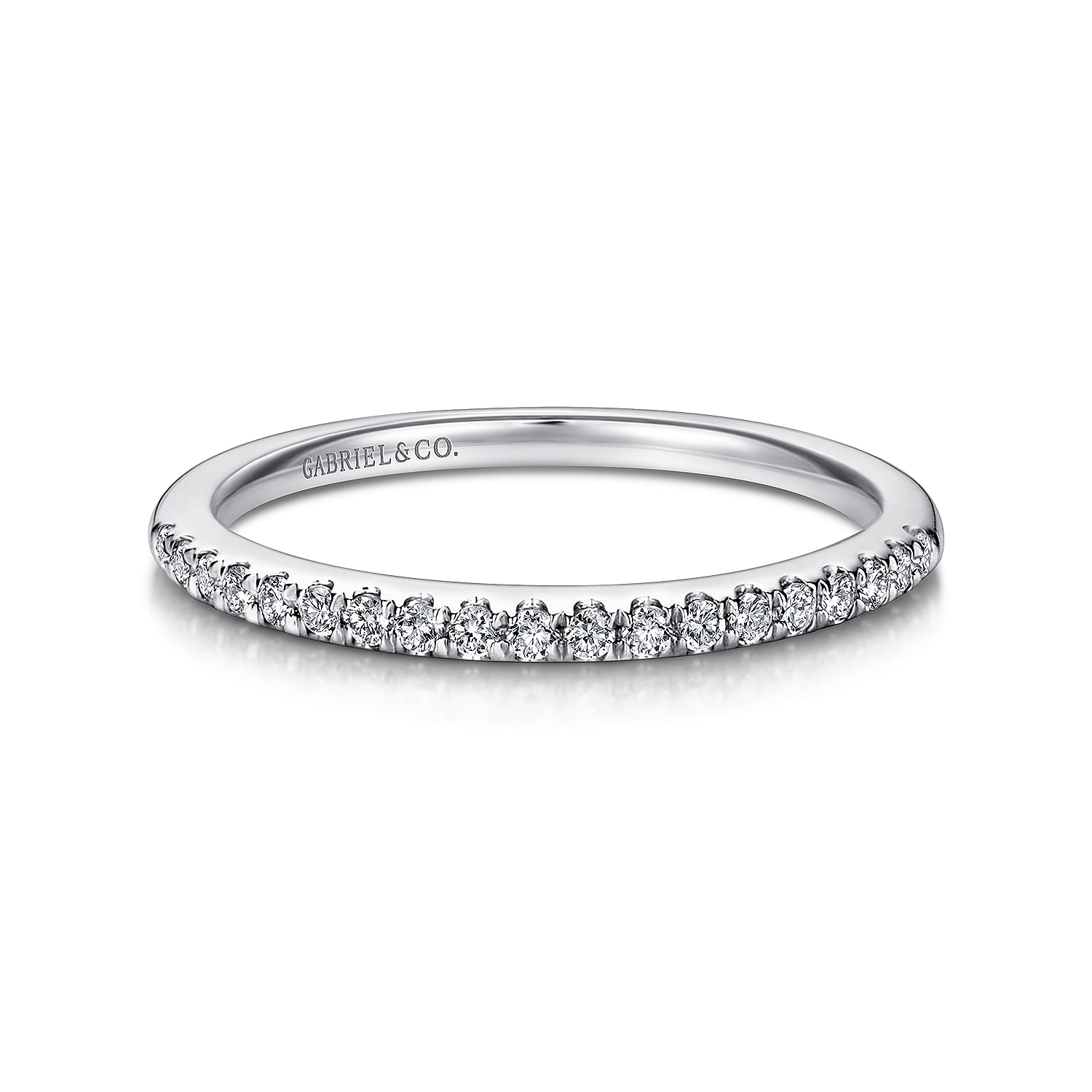 14k White Gold Diamond Straight 14k White Gold Diamond Straight