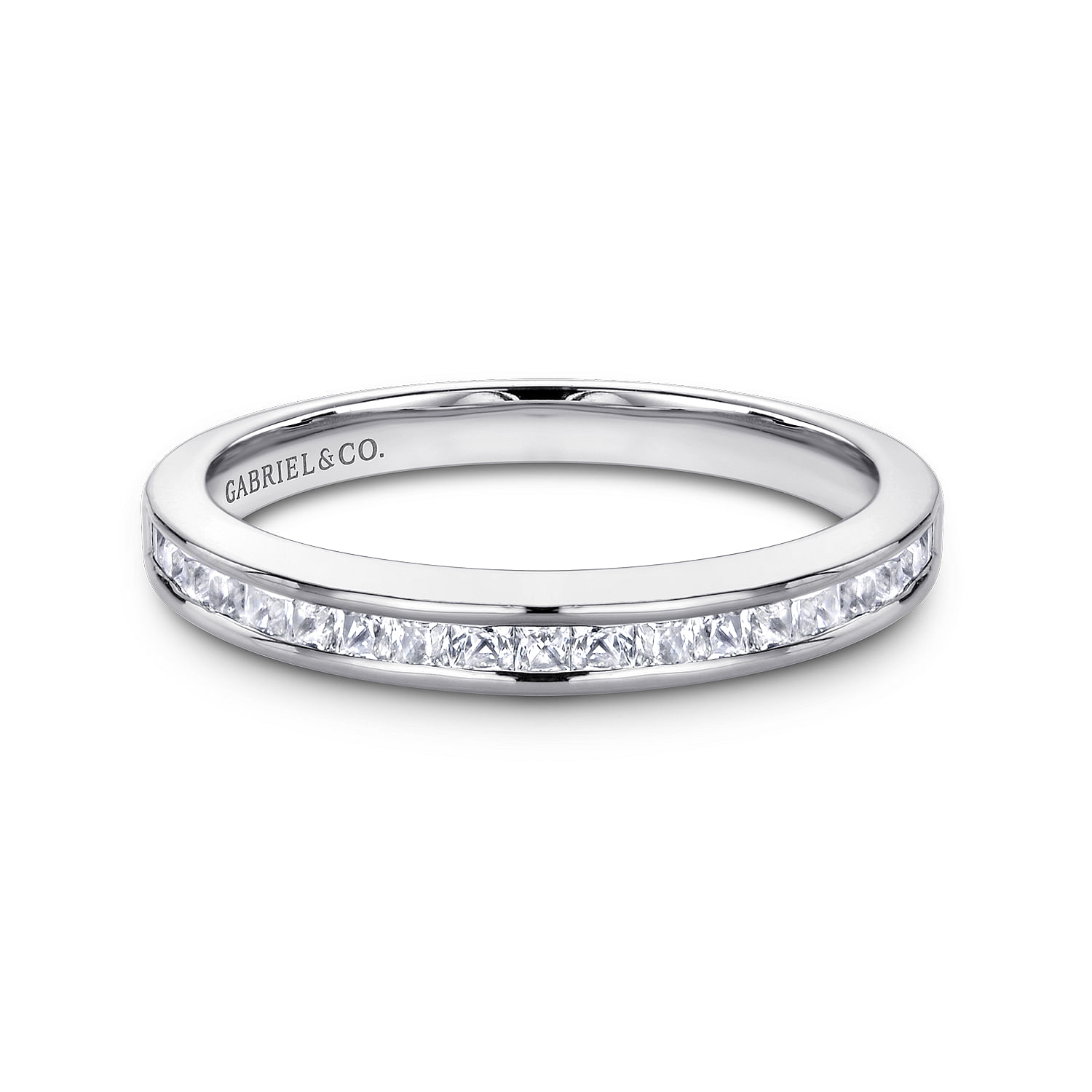 14k White Gold Diamond Straight 14k White Gold Diamond Straight