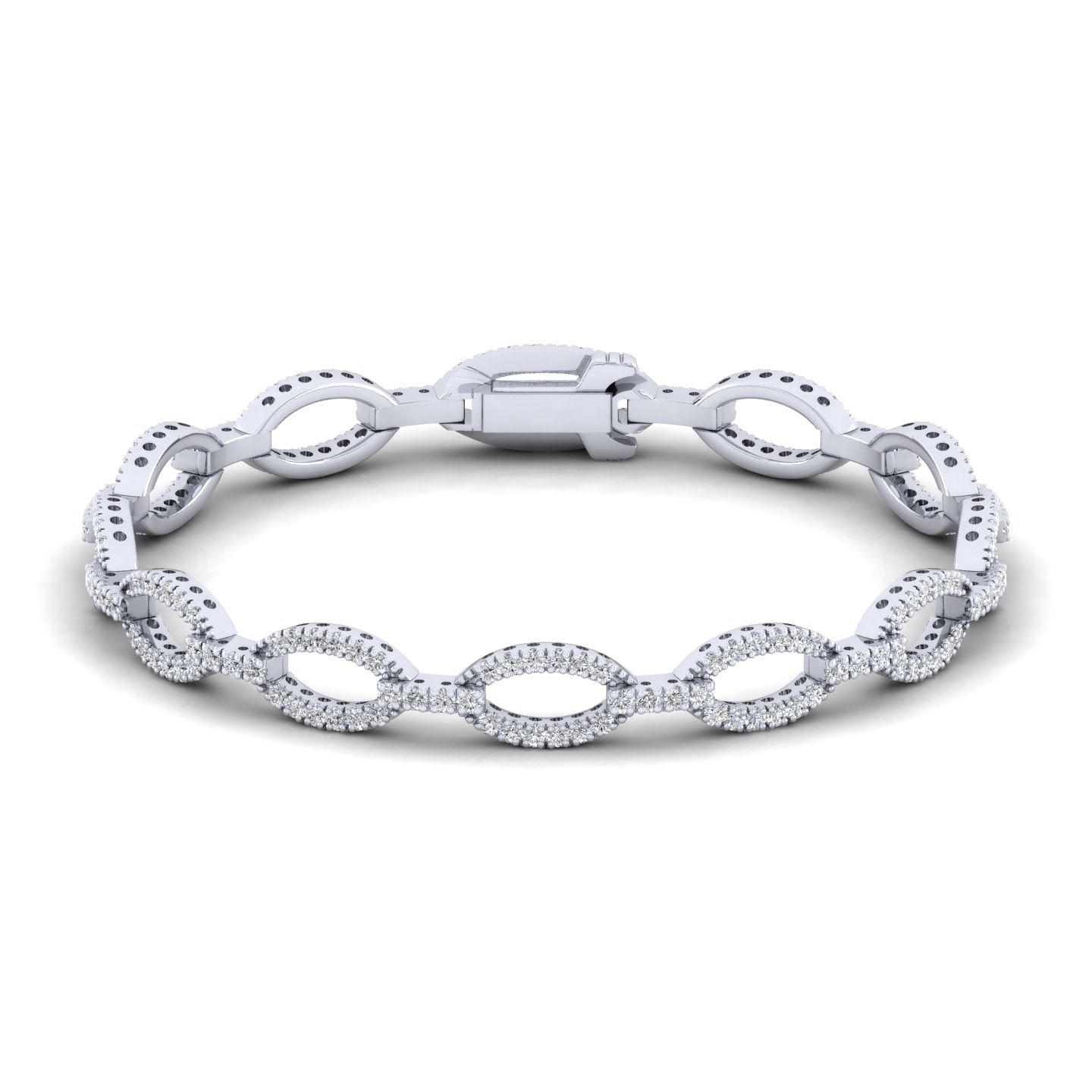 14k White Gold Diamond Tennis 14k White Gold Diamond Tennis