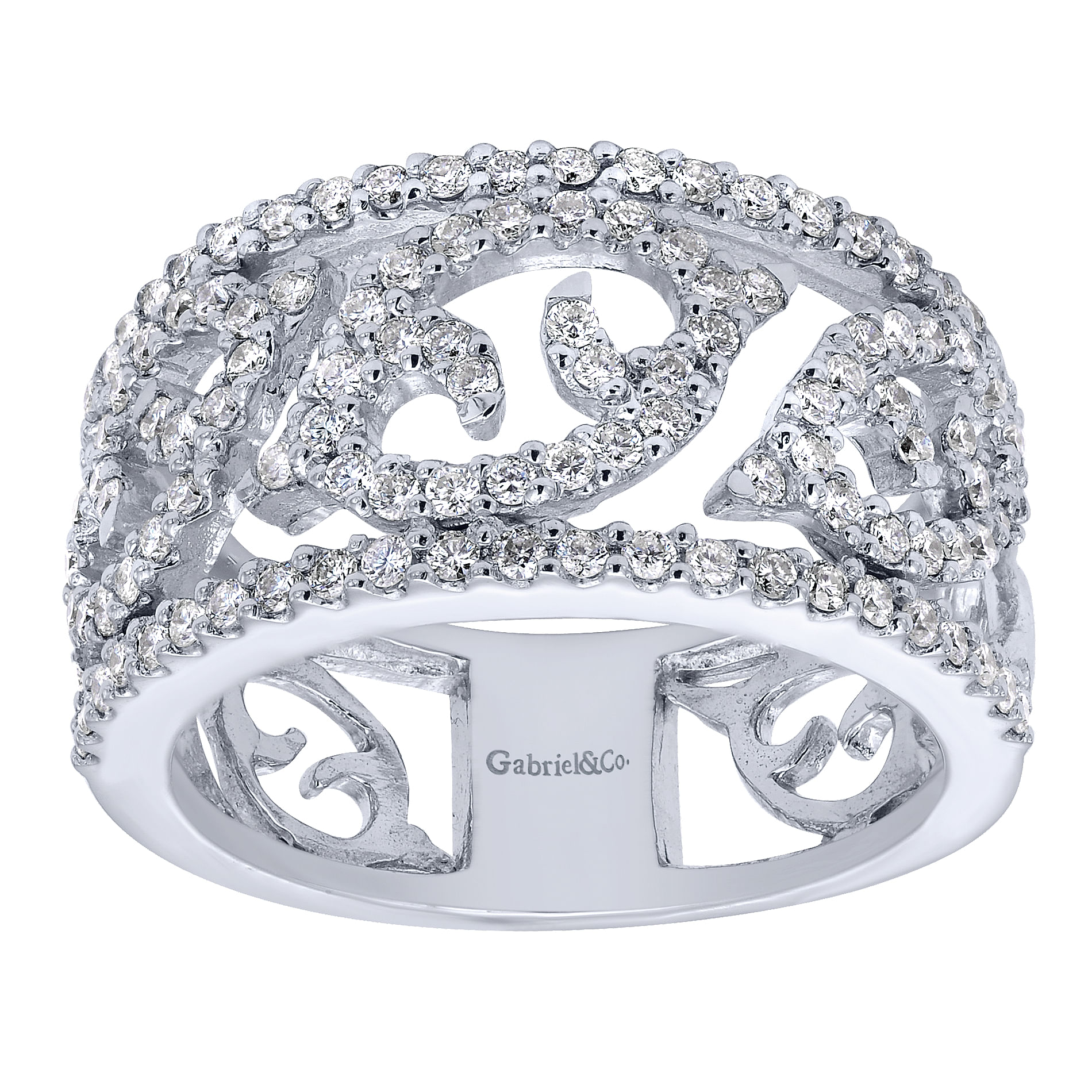 14k White Gold Flirtation Fashion Ladies 14k White Gold Flirtation Fashion Ladies