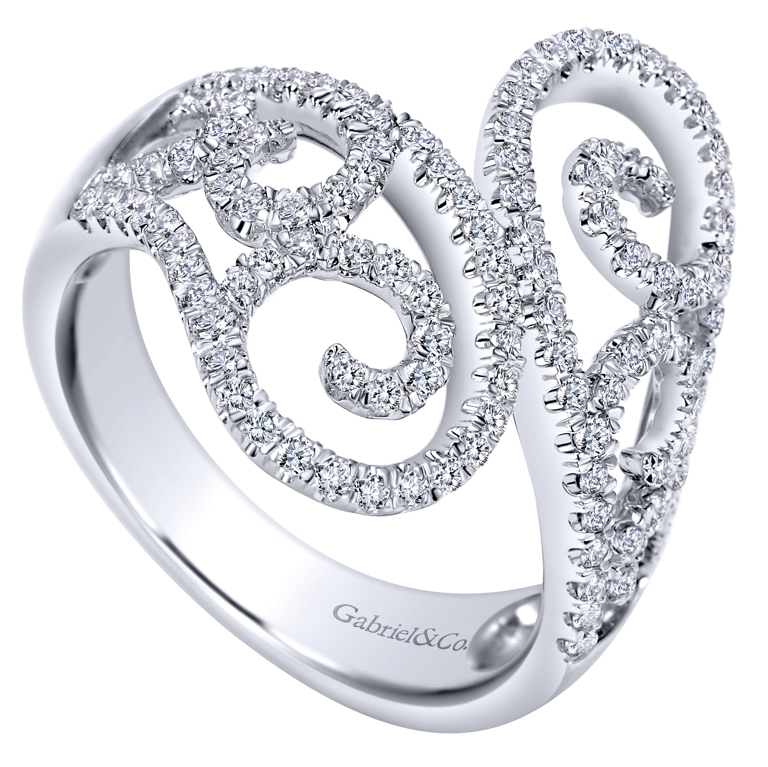 14k White Gold Flirtation Fashion Ladies 14k White Gold Flirtation Fashion Ladies