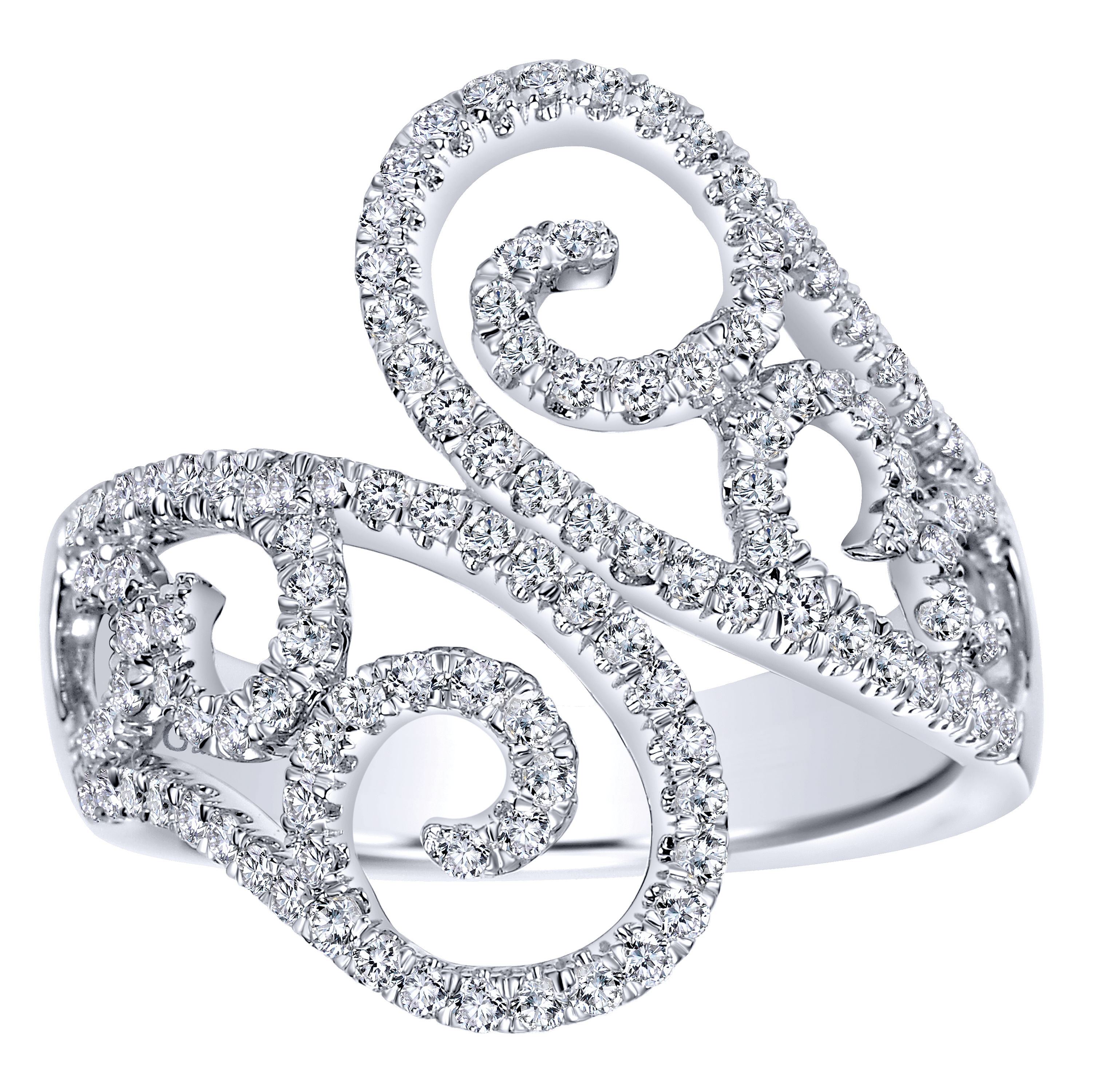 14k White Gold Flirtation Fashion Ladies 14k White Gold Flirtation Fashion Ladies