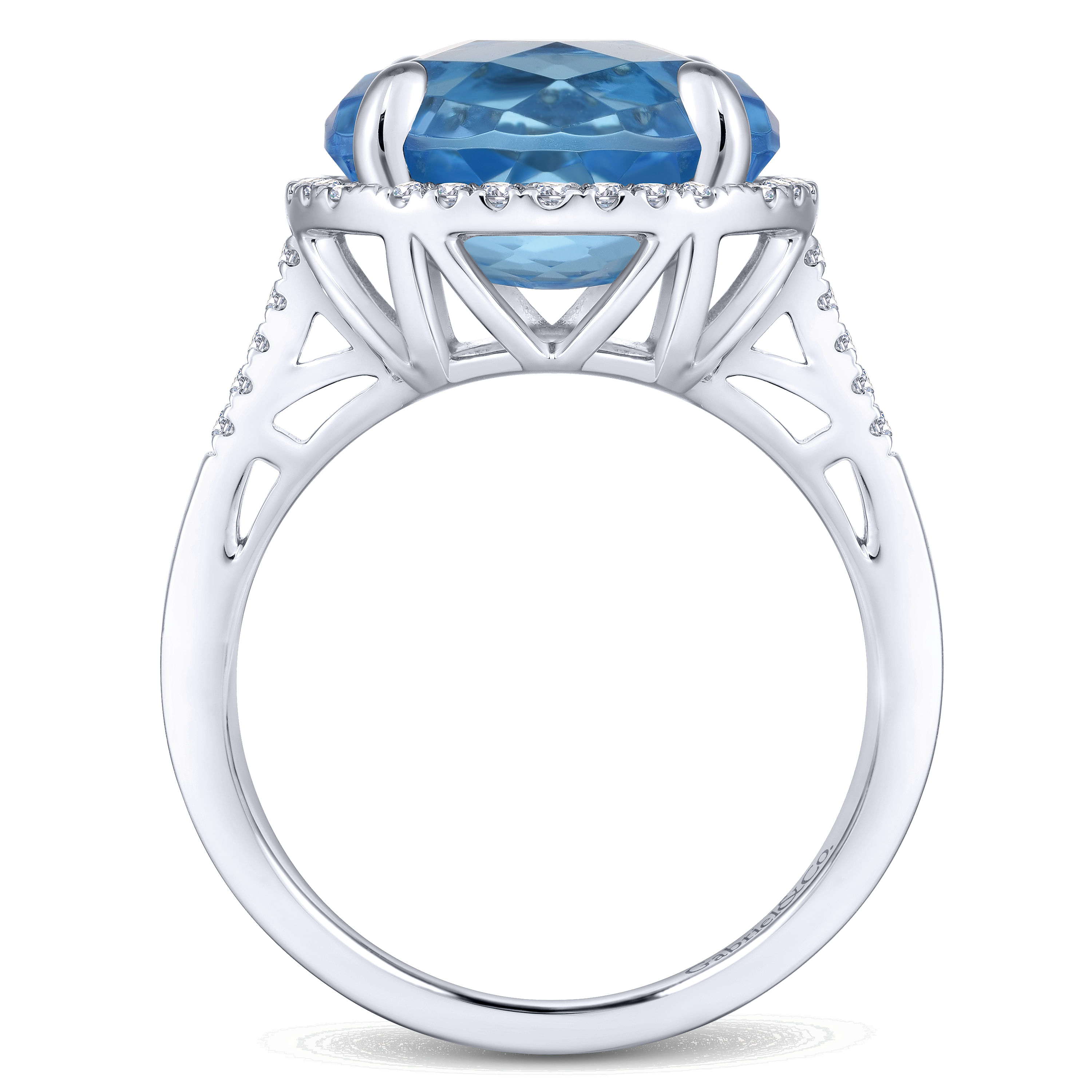 14k White Gold Lusso Color Fashion Ladies 14k White Gold Lusso Color Fashion Ladies