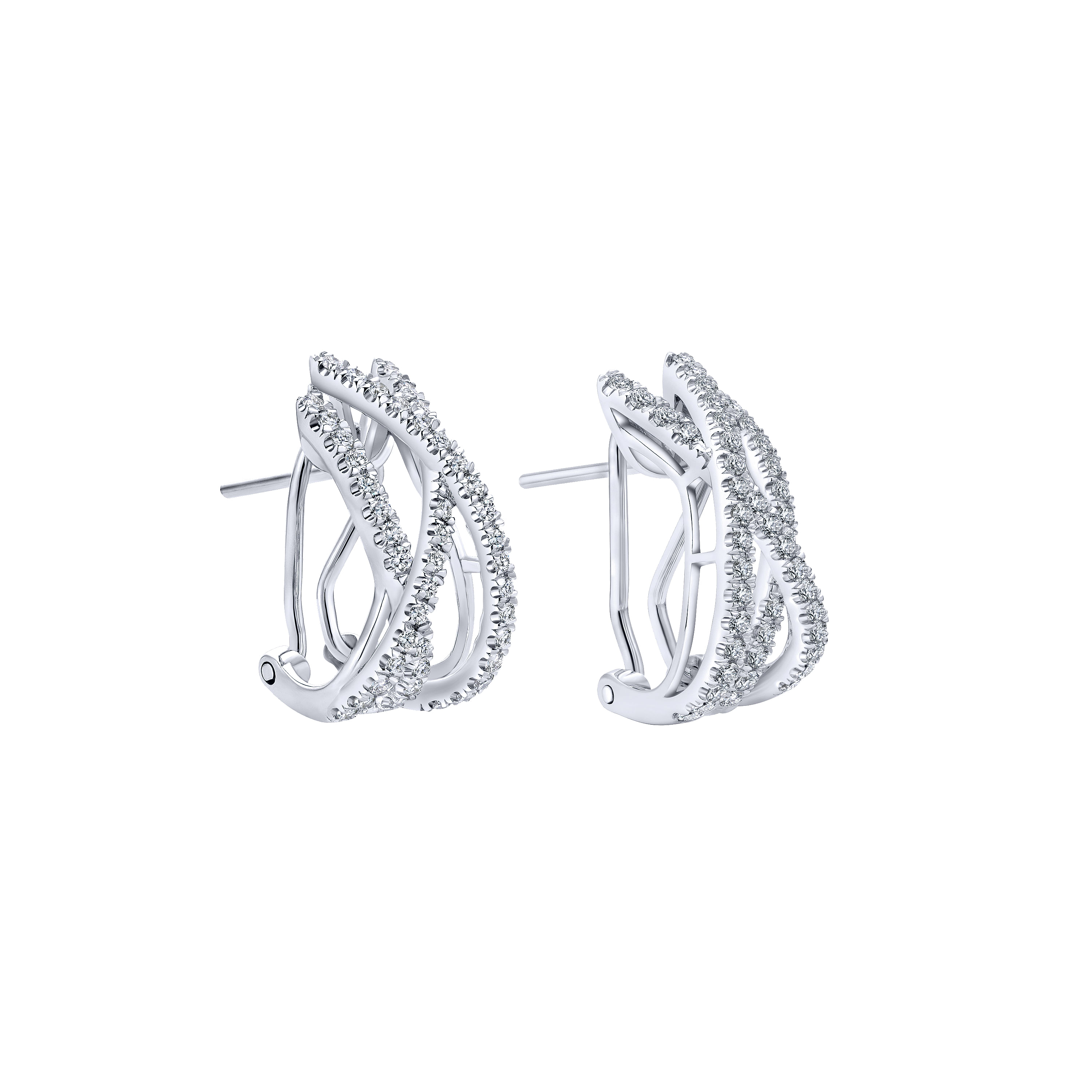 14k White Gold Drop 14k White Gold Drop