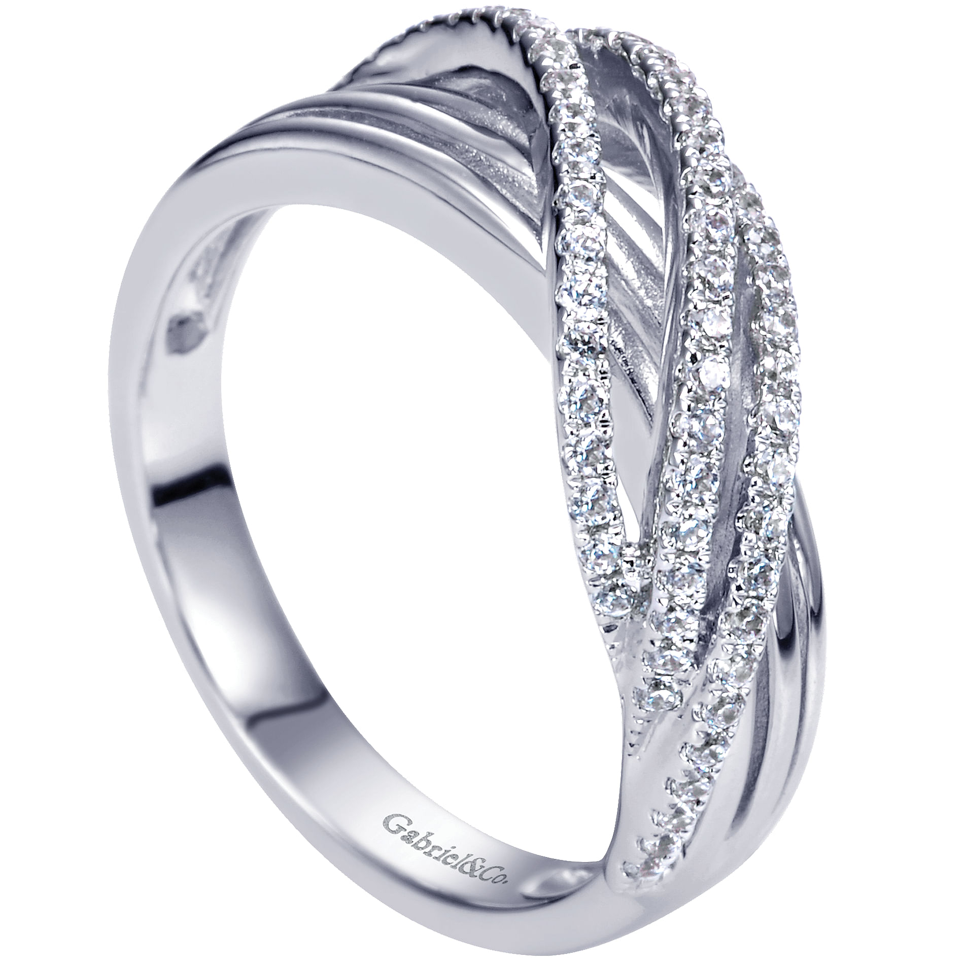 14k White Gold Lusso Diamond Fashion Ladies 14k White Gold Lusso Diamond Fashion Ladies