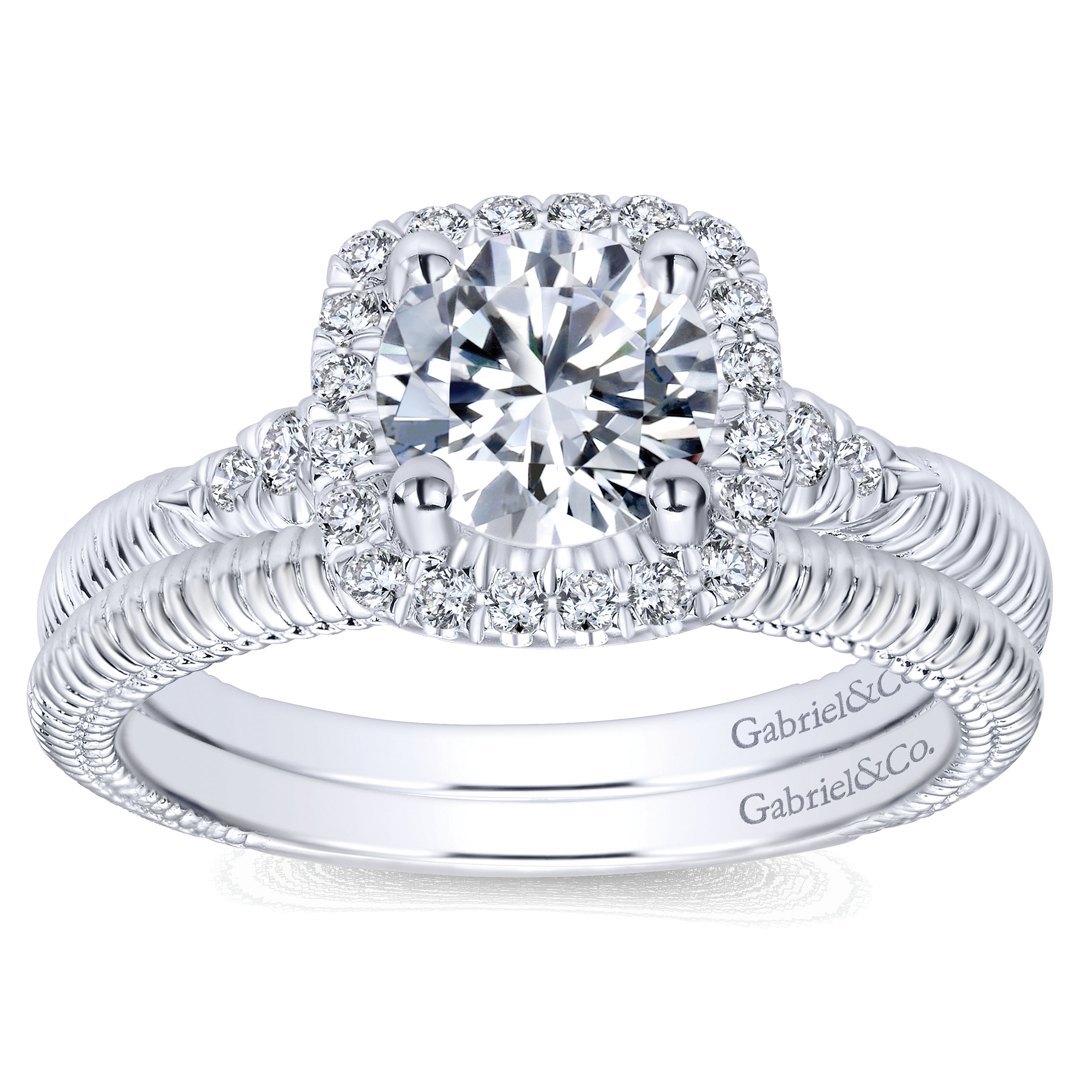 14k White Gold Straight Wedding Band angle 4 14k White Gold Straight Wedding Band angle 4