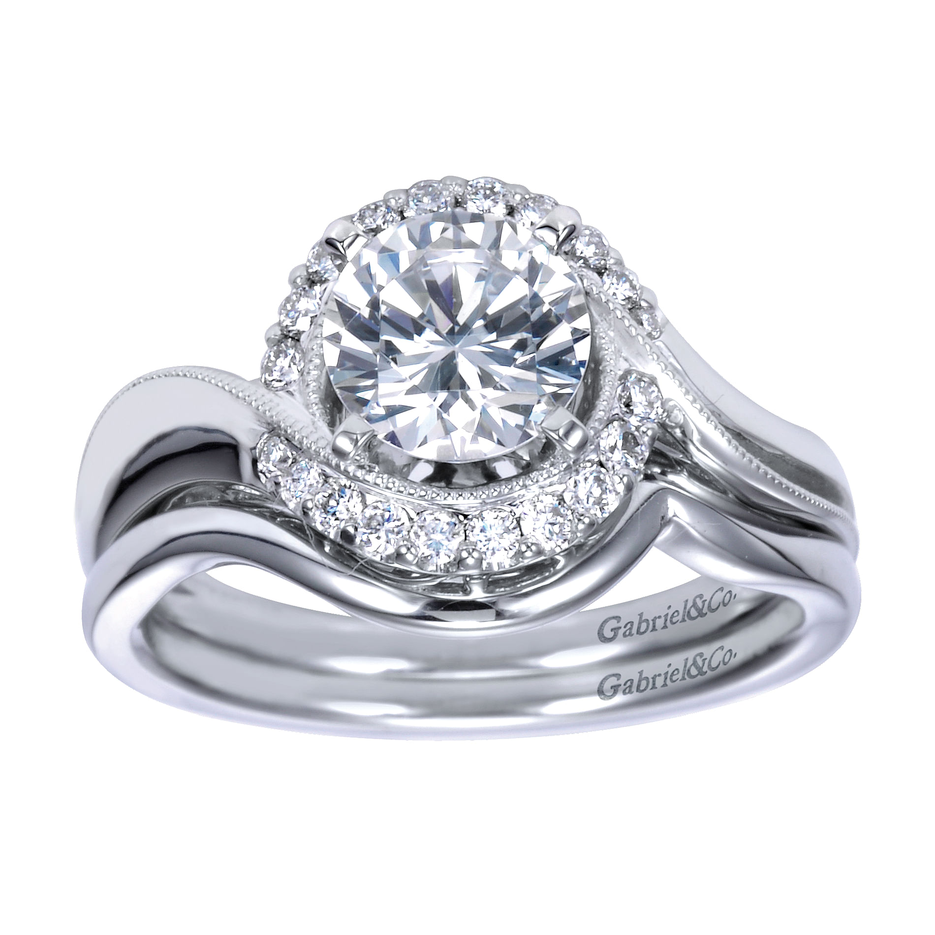14k White Gold Straight Wedding Band angle 4 14k White Gold Straight Wedding Band angle 4