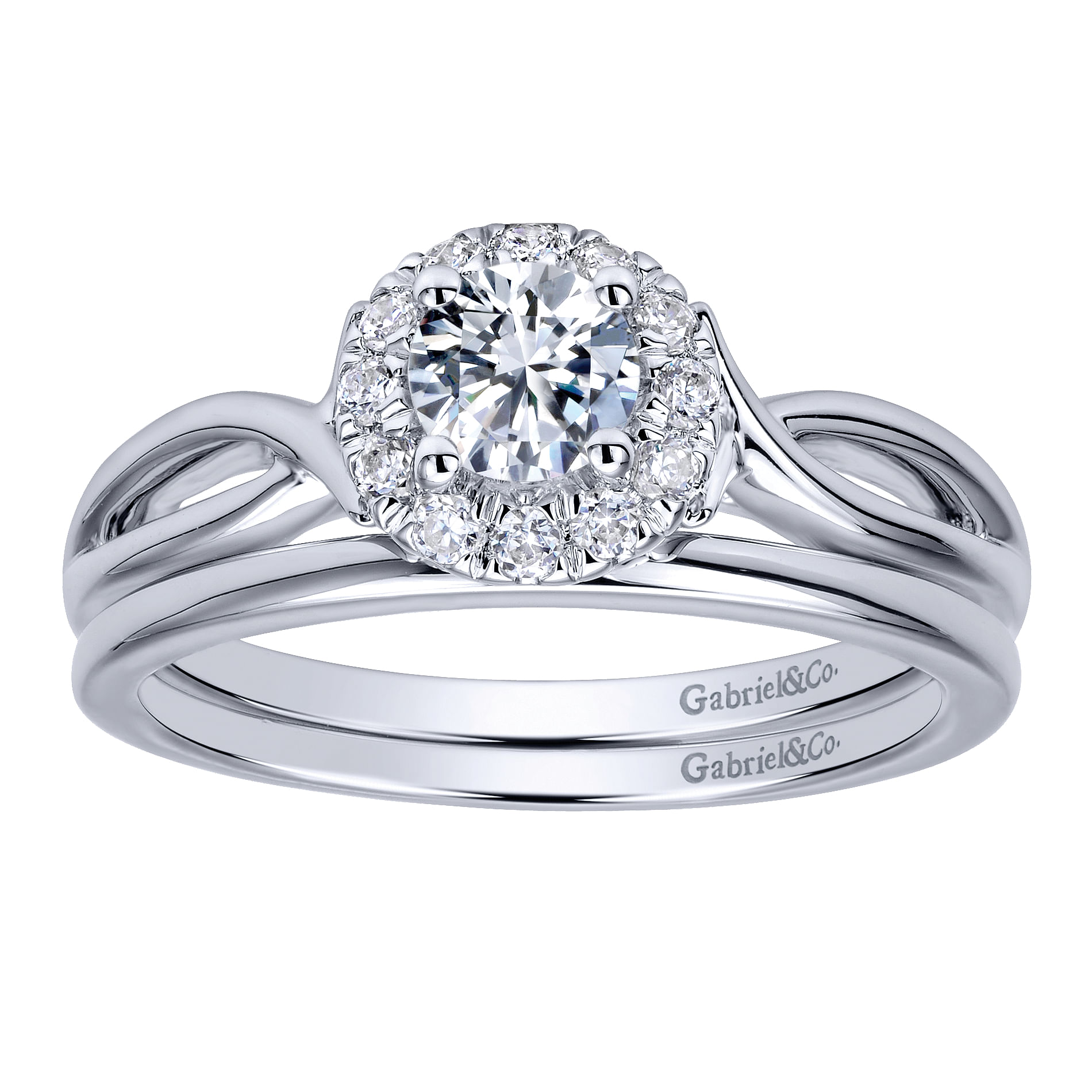 14k White Gold Straight Wedding Band angle 4 14k White Gold Straight Wedding Band angle 4