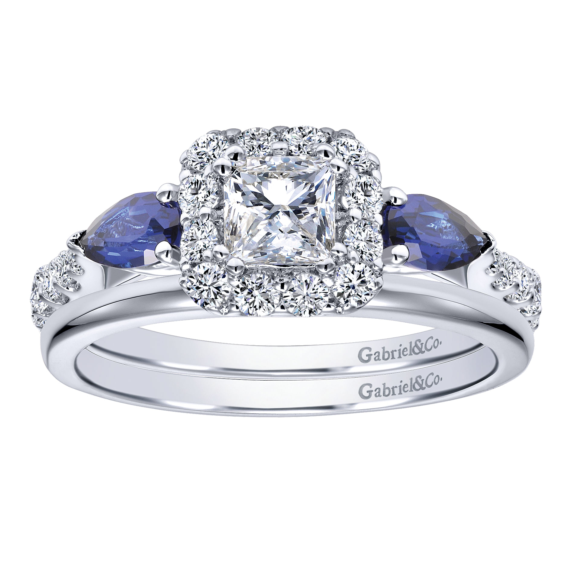 14k White Gold Straight Wedding Band angle 4 14k White Gold Straight Wedding Band angle 4