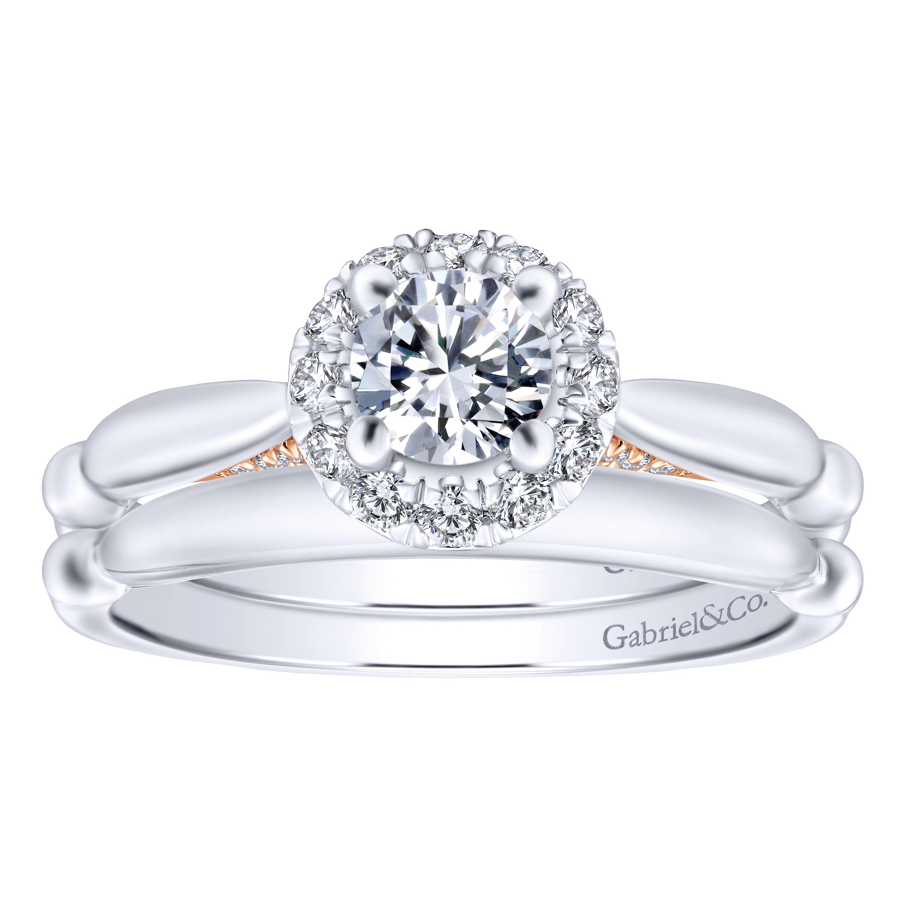 14k White Gold Straight Wedding Band angle 4 14k White Gold Straight Wedding Band angle 4