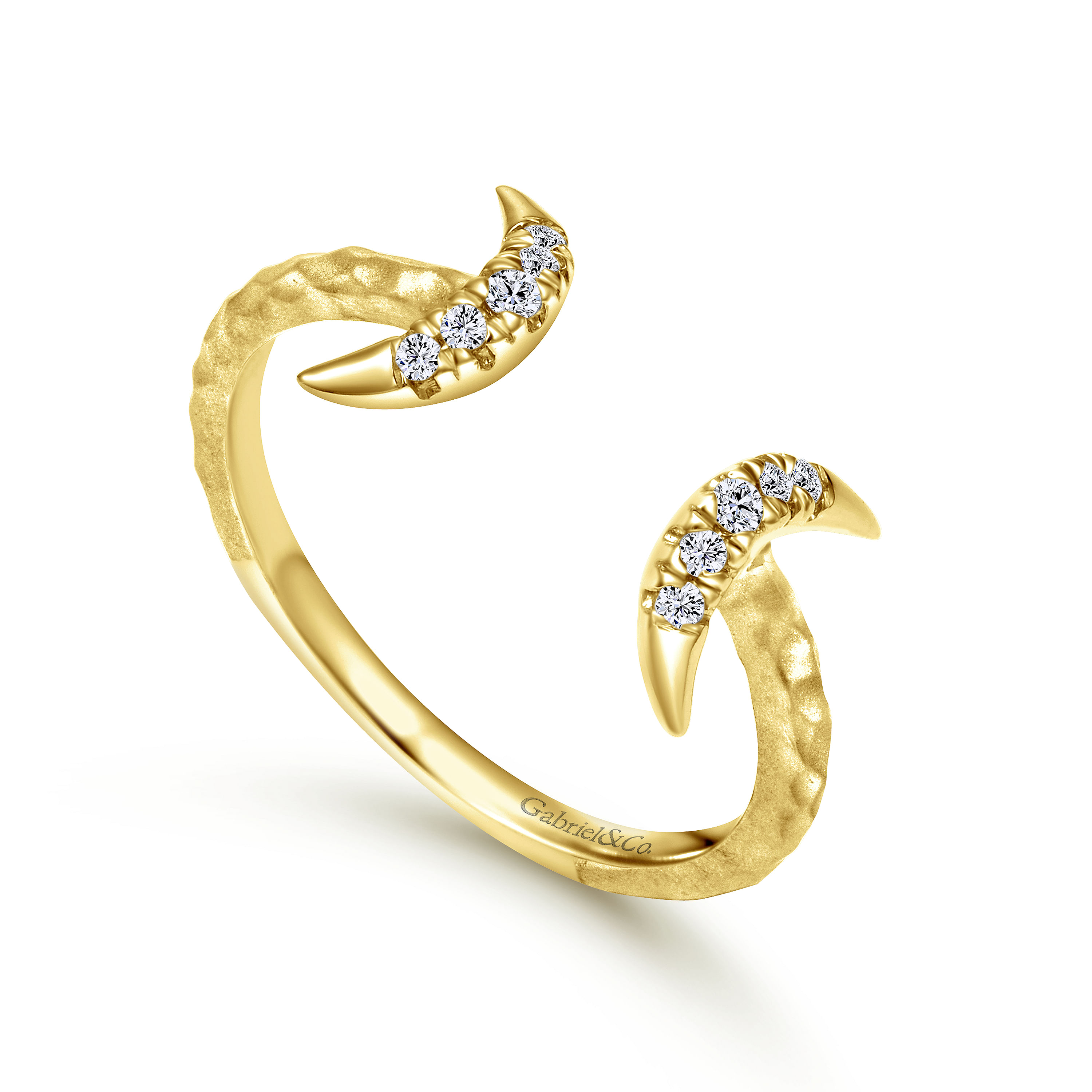 14k Yellow Gold Diamond Midi Ladies 14k Yellow Gold Diamond Midi Ladies