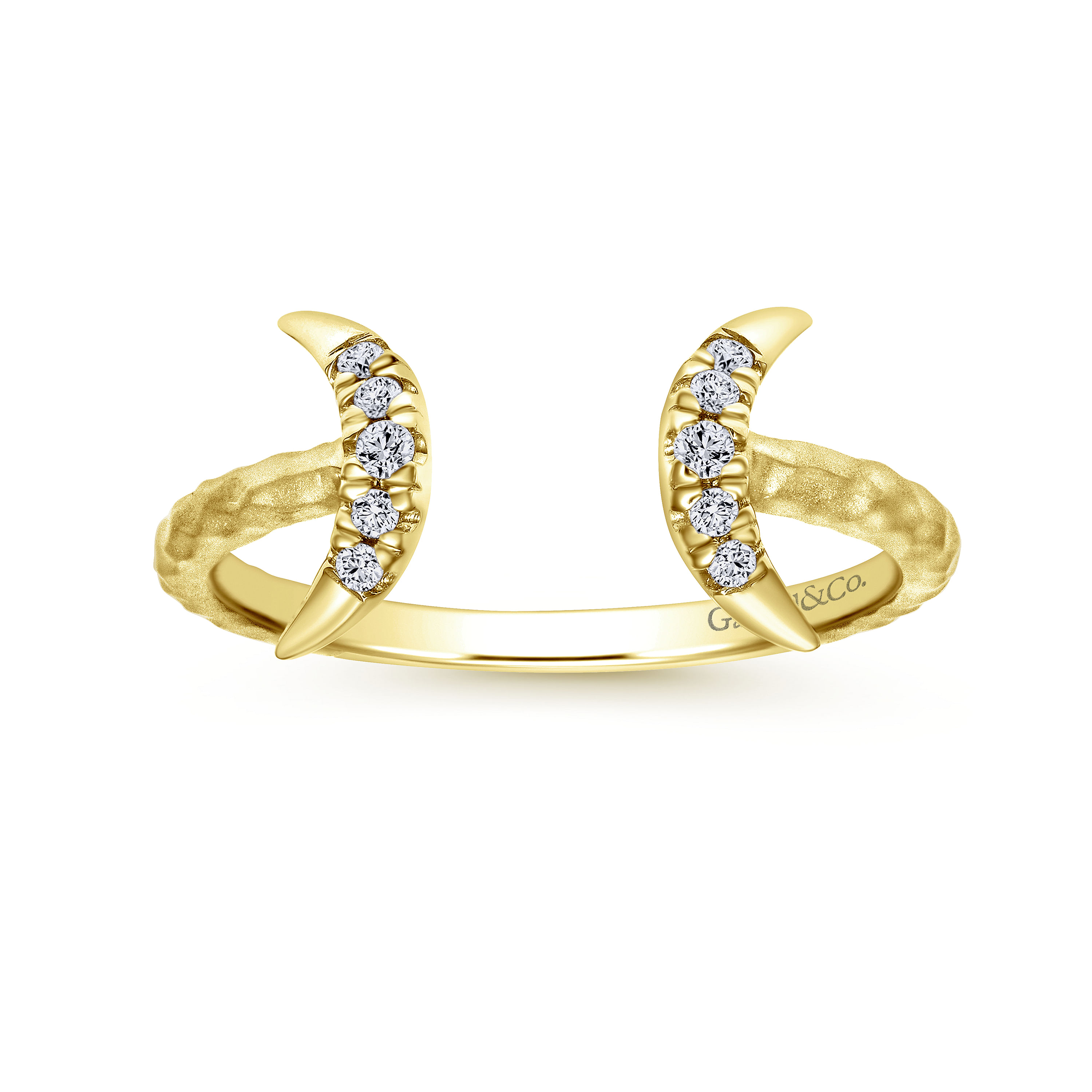 14k Yellow Gold Diamond Midi Ladies 14k Yellow Gold Diamond Midi Ladies