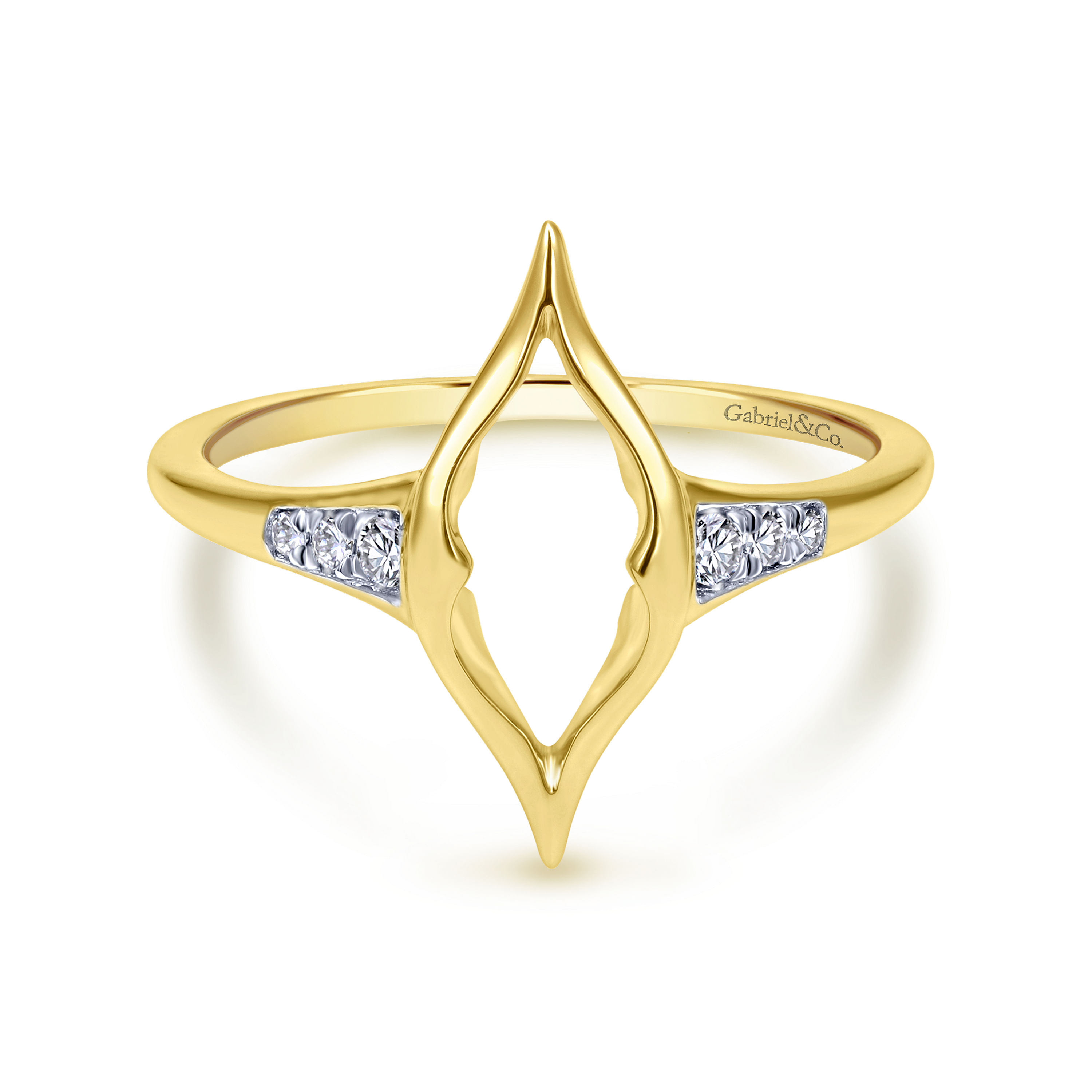 14k Yellow Gold Diamond Midi 14k Yellow Gold Diamond Midi