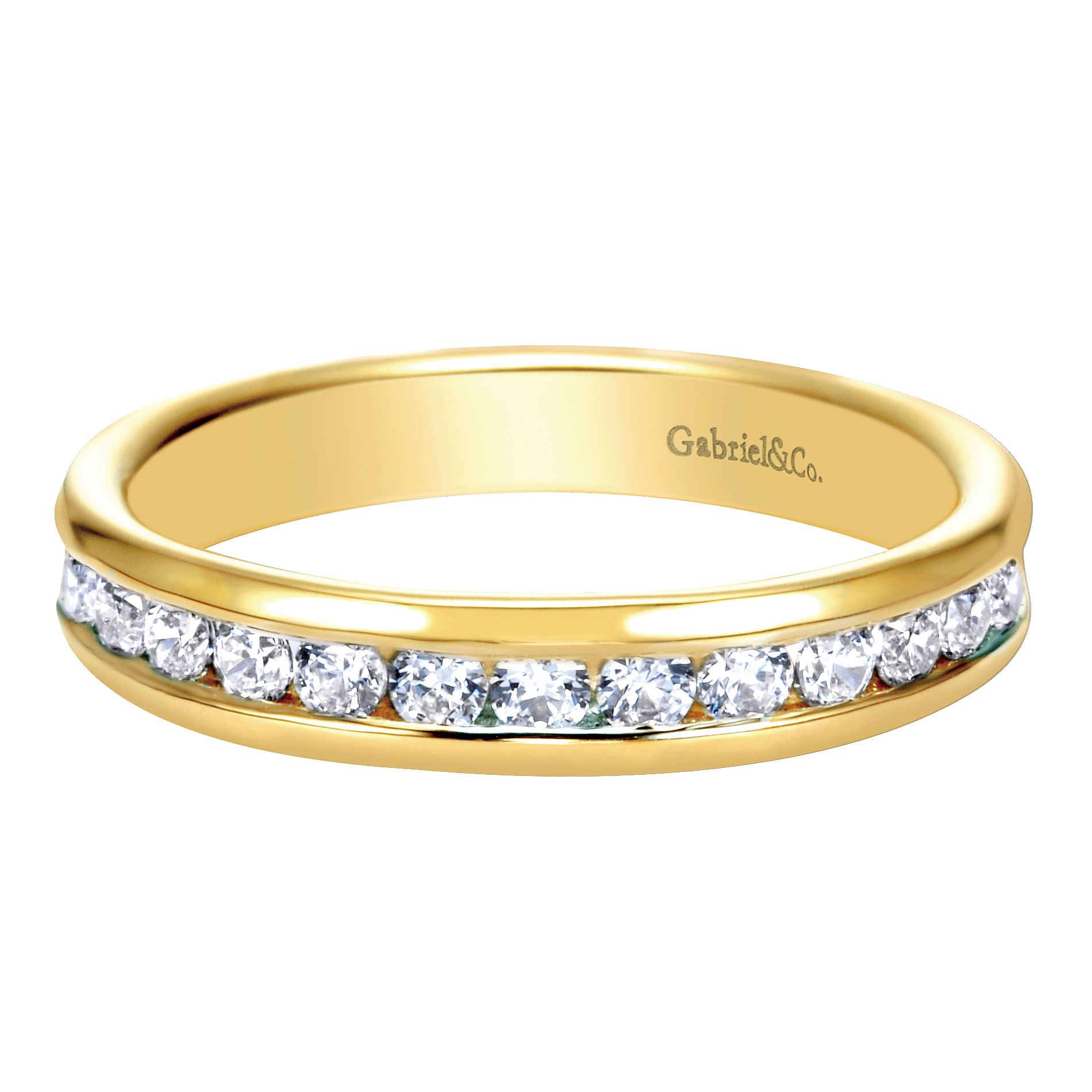 14k Yellow Gold Diamond Straight 14k Yellow Gold Diamond Straight