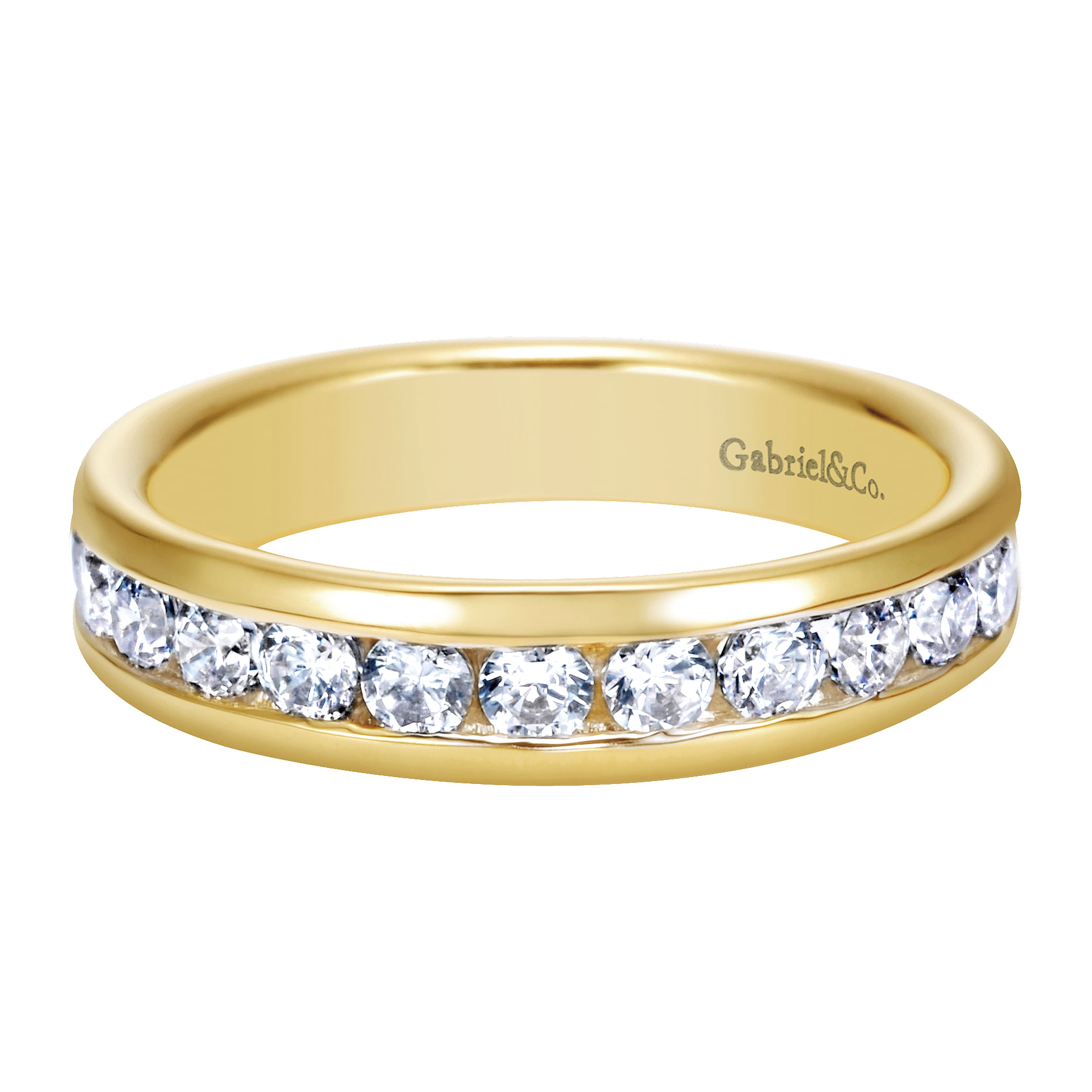 14k Yellow Gold Diamond Straight 14k Yellow Gold Diamond Straight