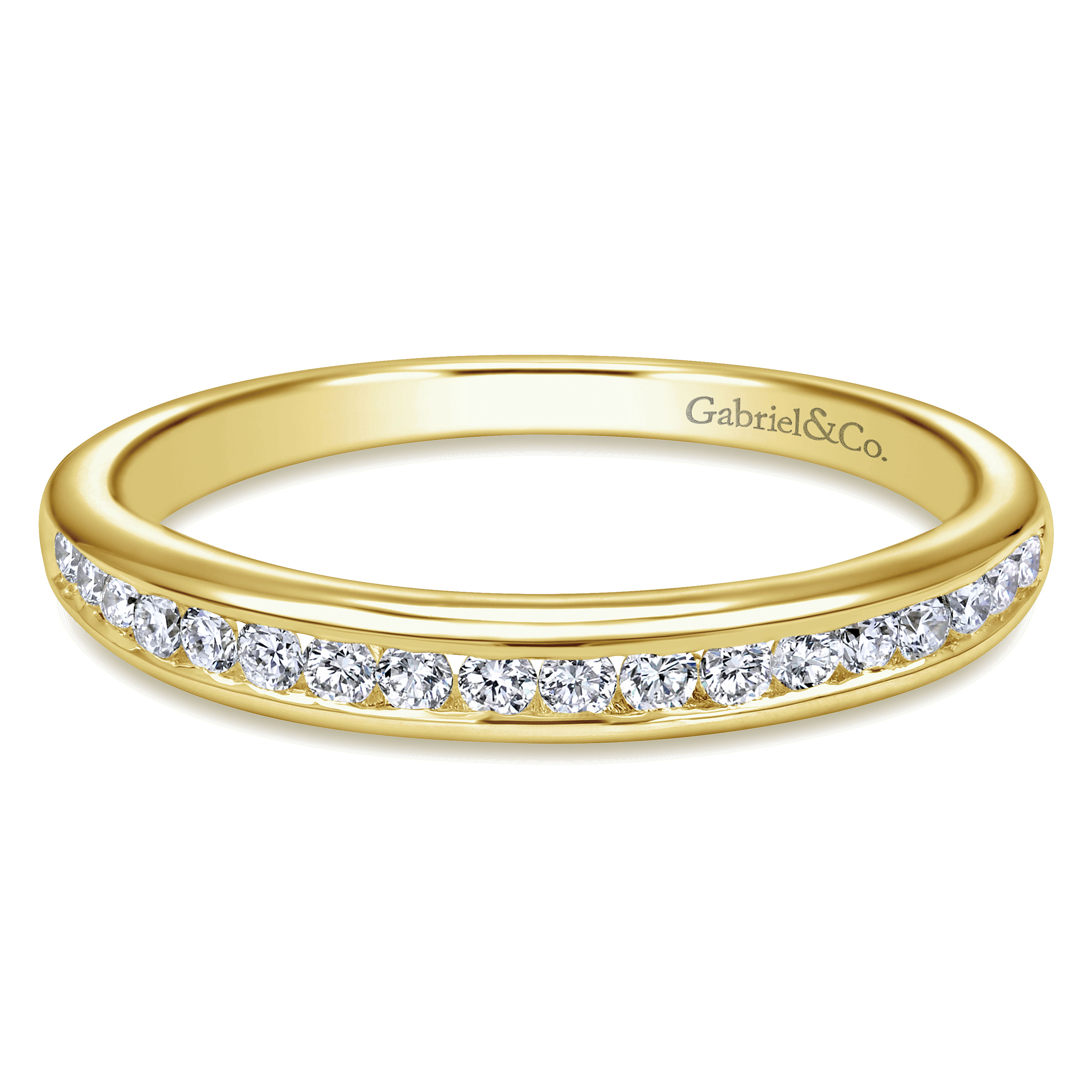 14k Yellow Gold Diamond Straight 14k Yellow Gold Diamond Straight