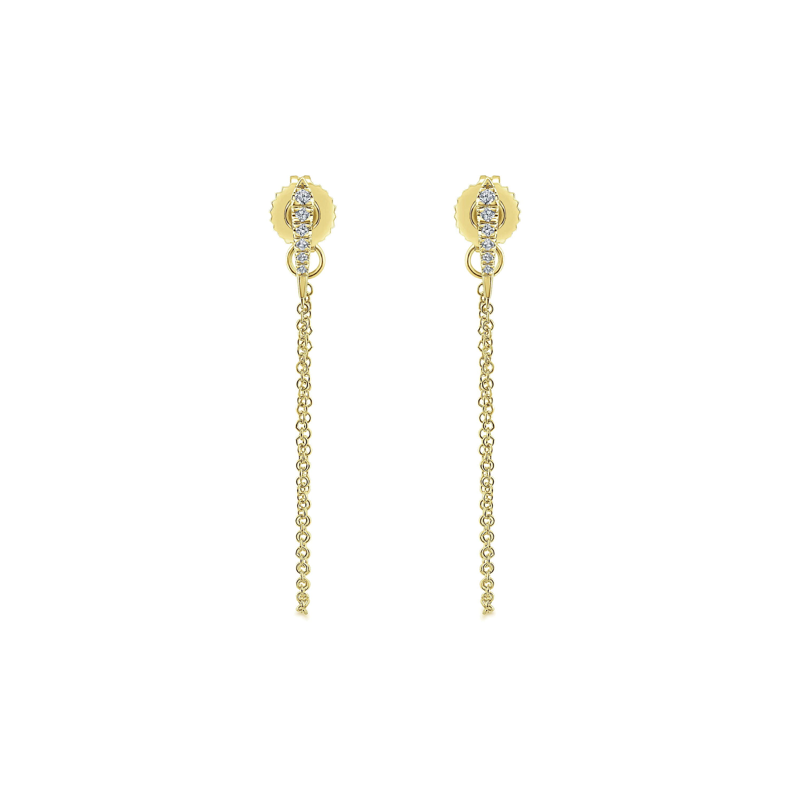 14k Yellow Gold Diamond Stud 14k Yellow Gold Diamond Stud