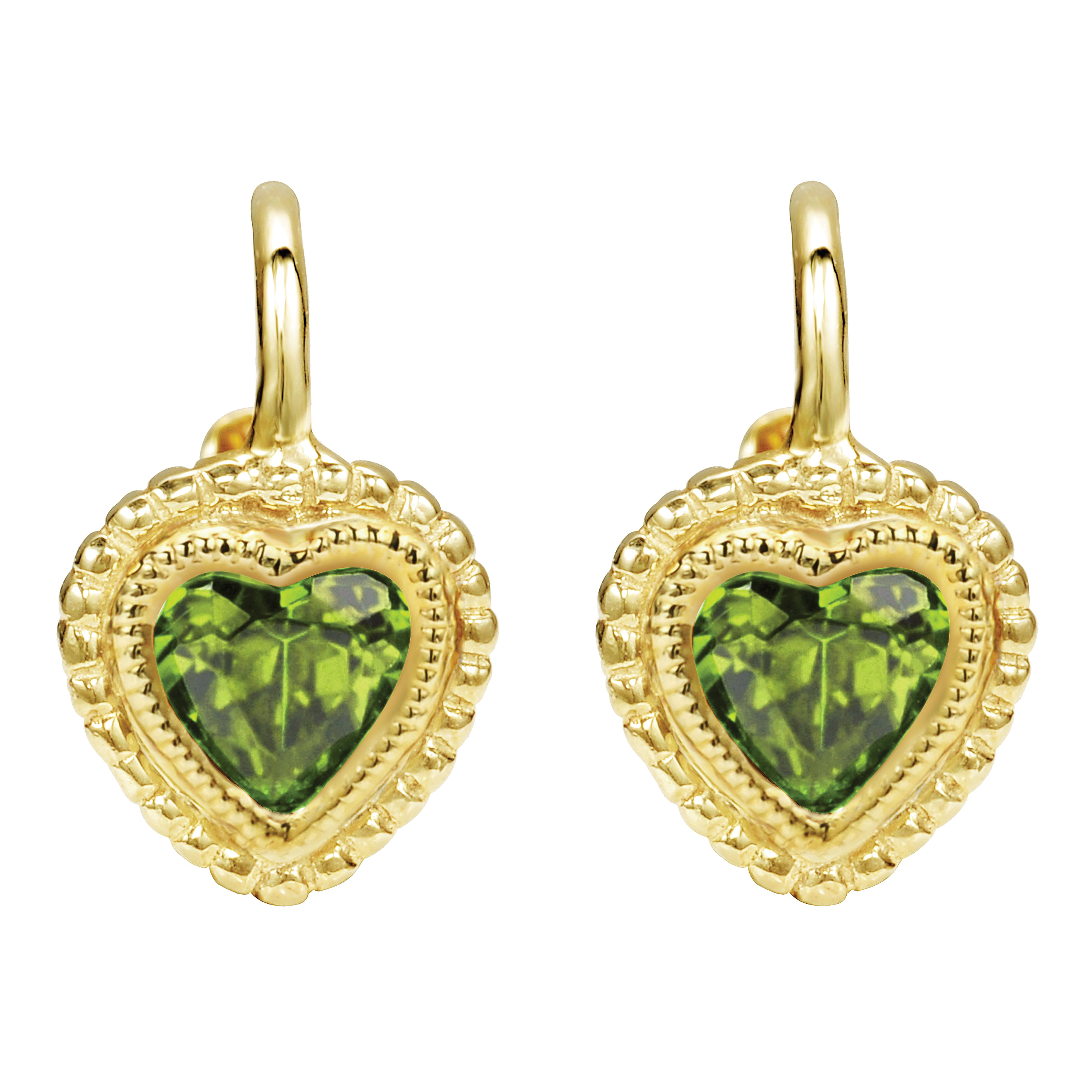 14k Yellow Gold Peridot Drop 14k Yellow Gold Peridot Drop