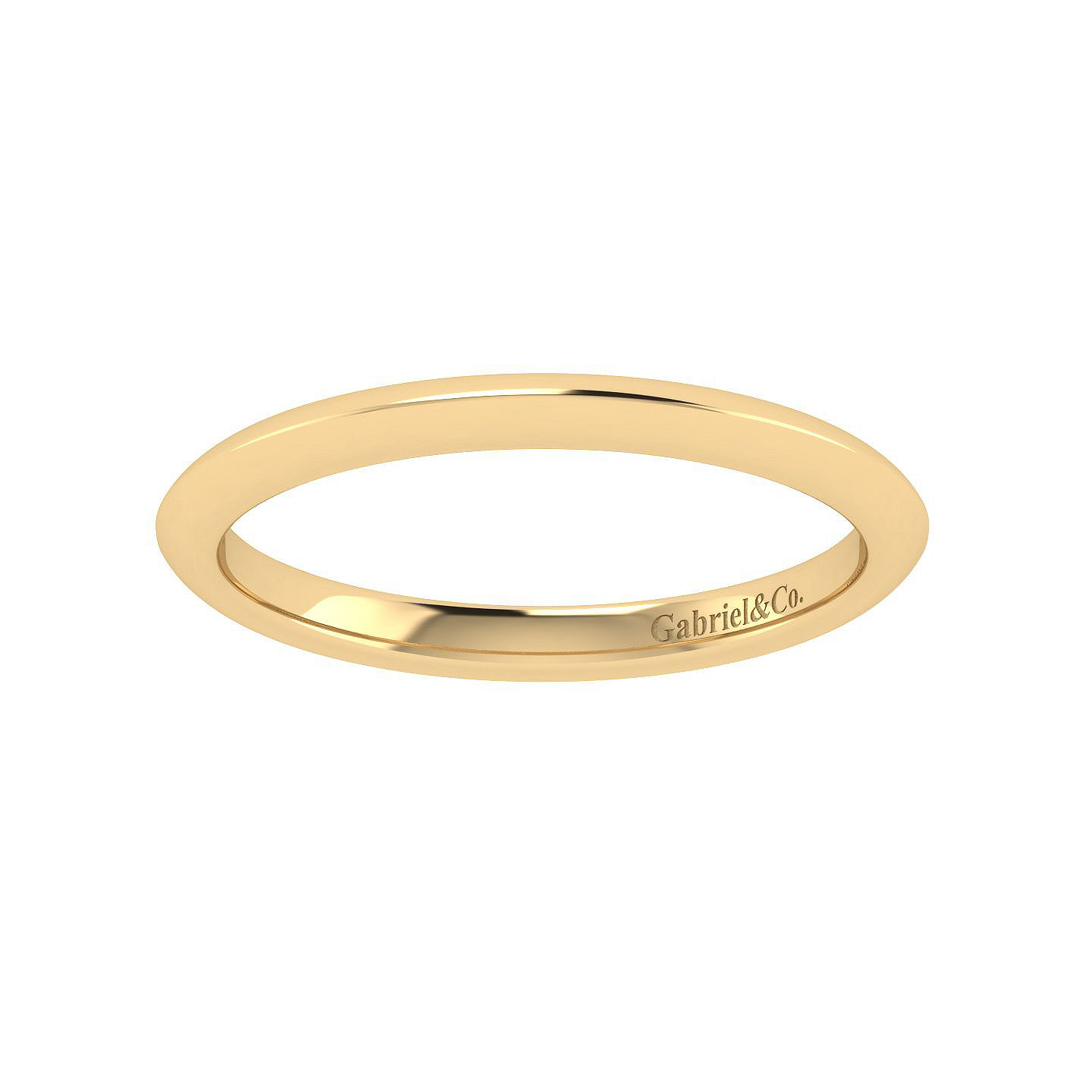14k Yellow Gold Straight Wedding Band angle 5 14k Yellow Gold Straight Wedding Band angle 5