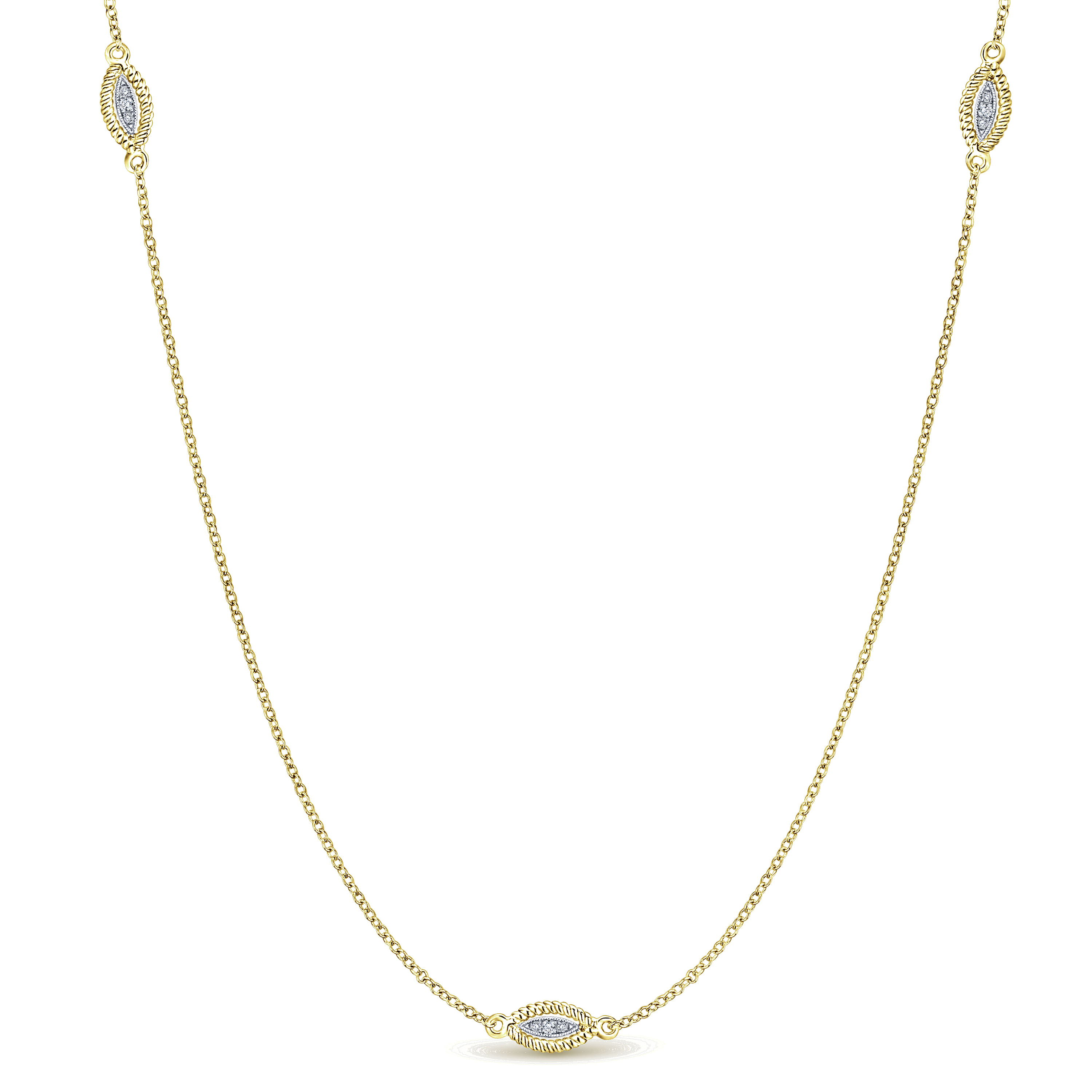 14k Yellow/white Gold Diamond Diamond By The Yard 14k Yellow/white Gold Diamond Diamond By The Yard