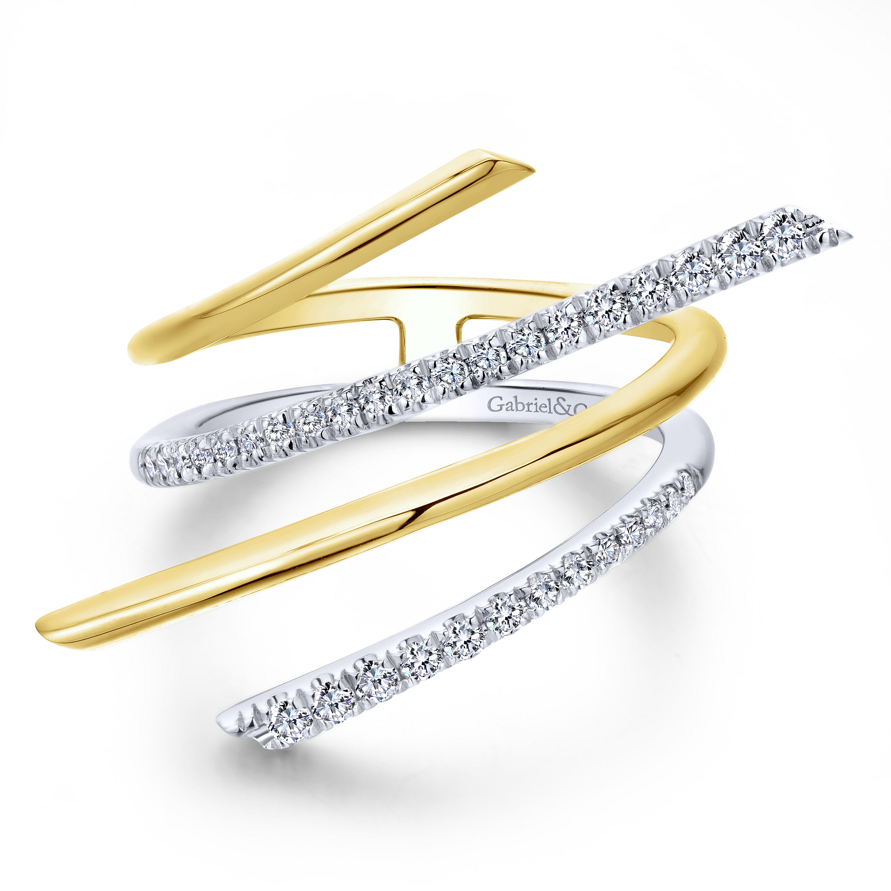 14k Yellow/white Gold Diamond Fashion 14k Yellow/white Gold Diamond Fashion