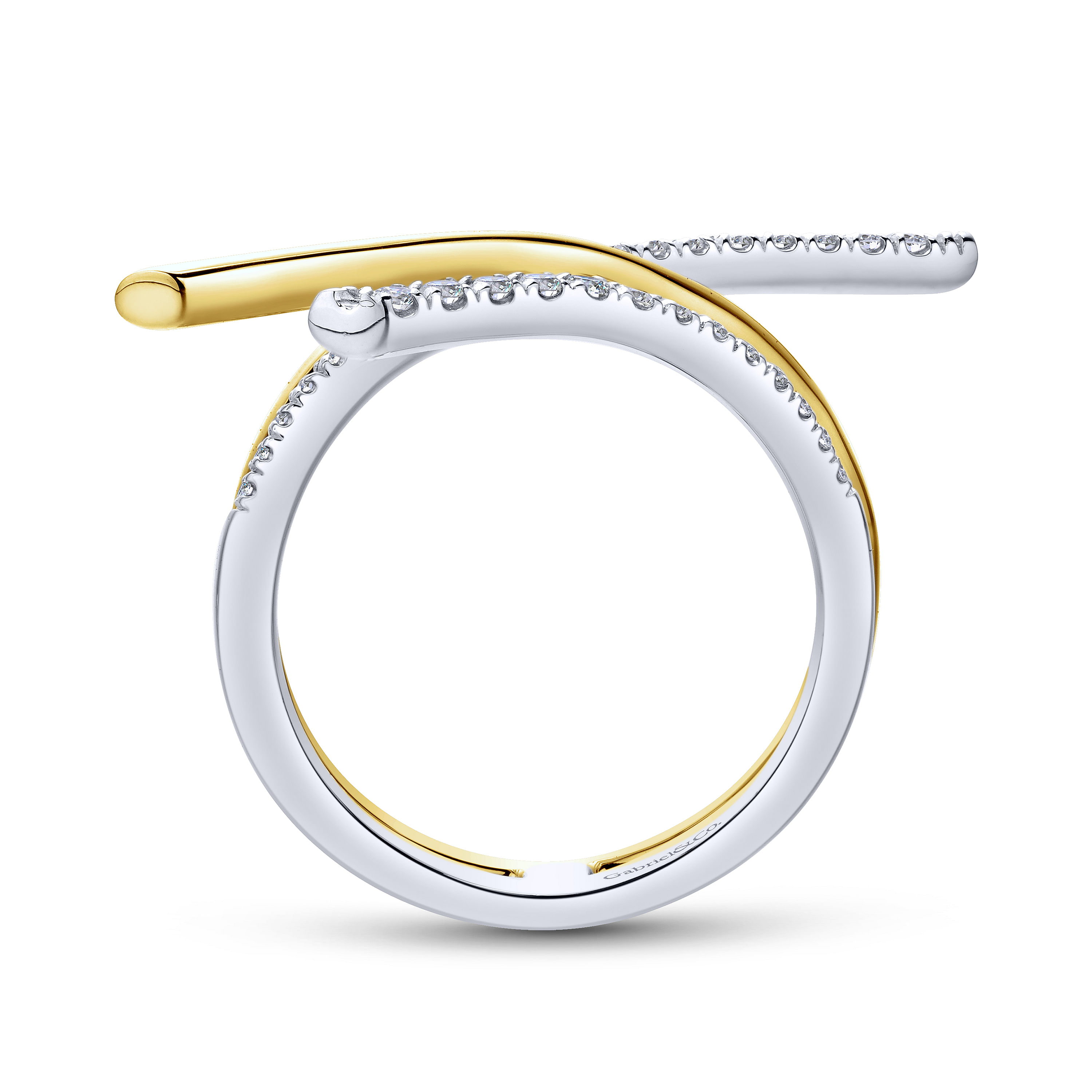 14k Yellow/white Gold Diamond Fashion Ladies 14k Yellow/white Gold Diamond Fashion Ladies