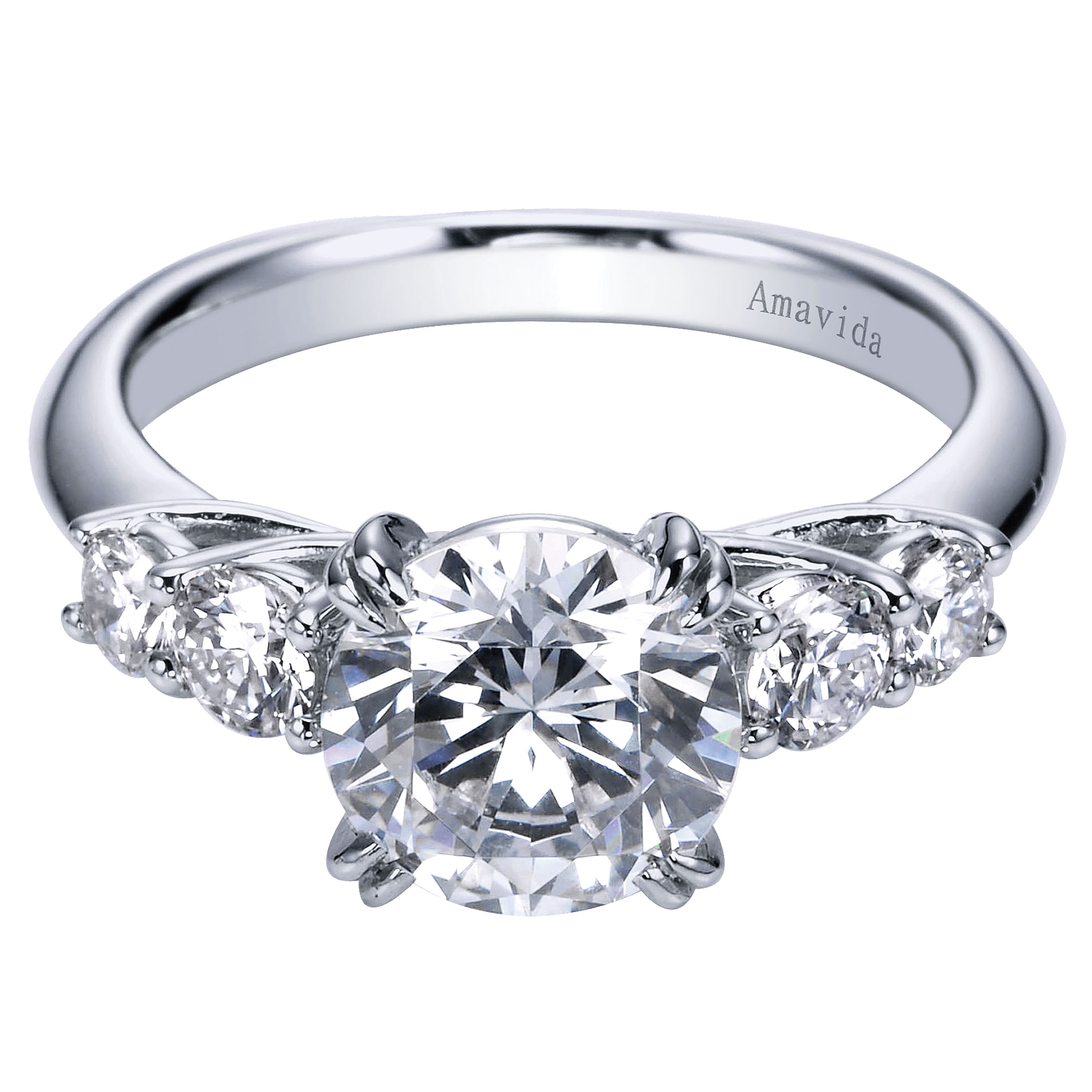 18k White Gold Diamond 3 Stones 18k White Gold Diamond 3 Stones