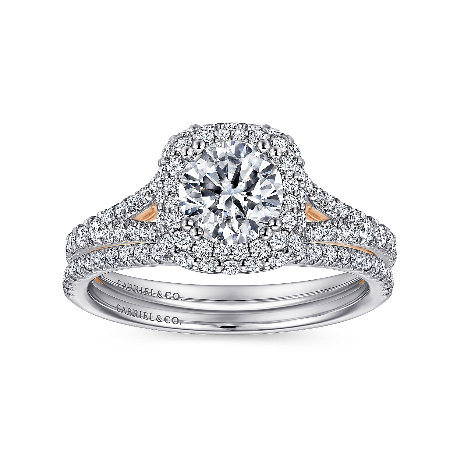18k White Gold Diamond Curved Wedding Band angle 4 18k White Gold Diamond Curved Wedding Band angle 4