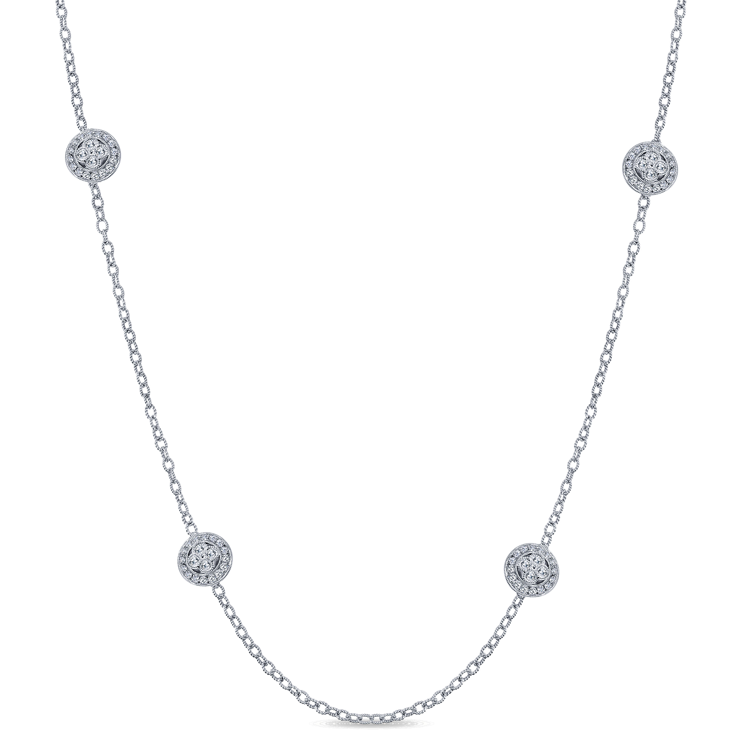18k White Gold Diamond Diamond By The Yard 18k White Gold Diamond Diamond By The Yard