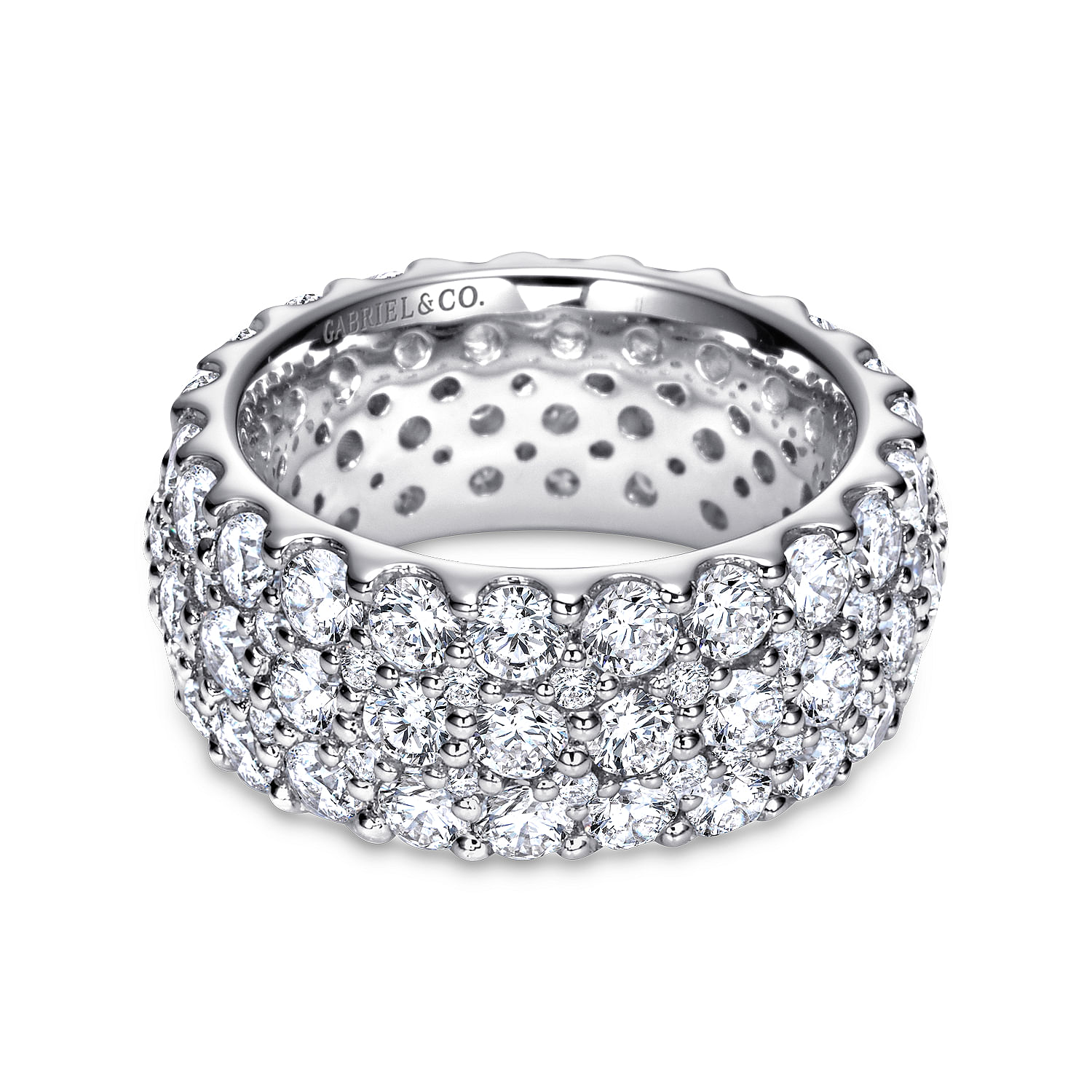 18k White Gold Diamond Eternity Band 18k White Gold Diamond Eternity Band