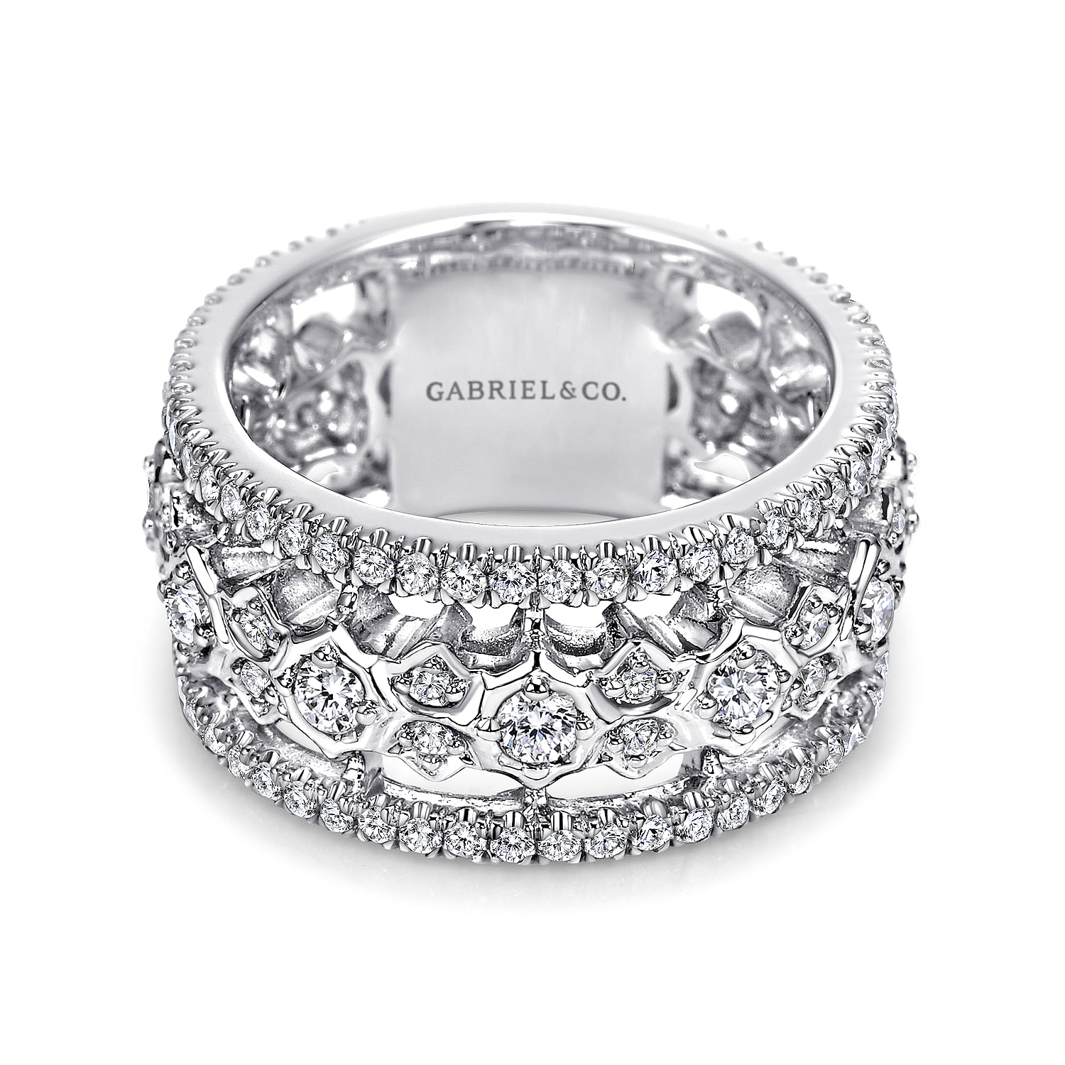 18k White Gold Diamond Fancy 18k White Gold Diamond Fancy