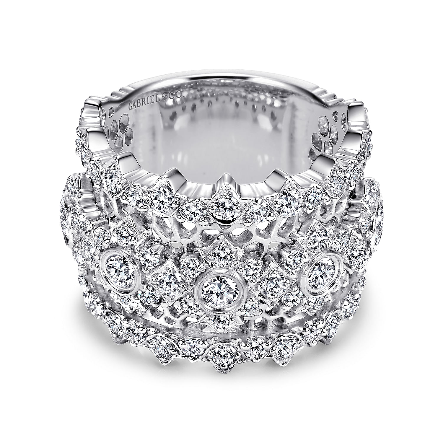 18k White Gold Diamond Fancy 18k White Gold Diamond Fancy
