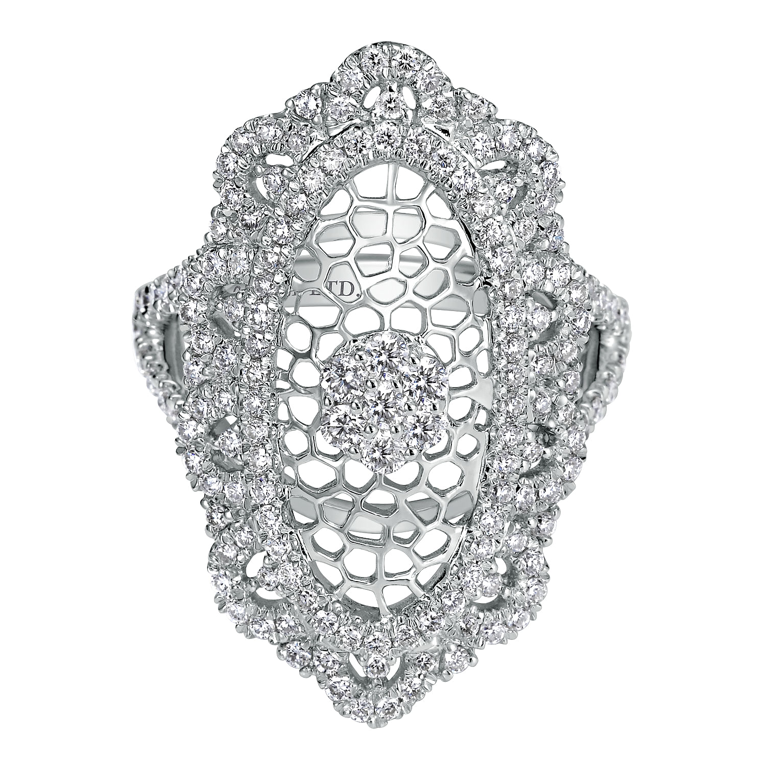 18k White Gold Diamond Fashion 18k White Gold Diamond Fashion