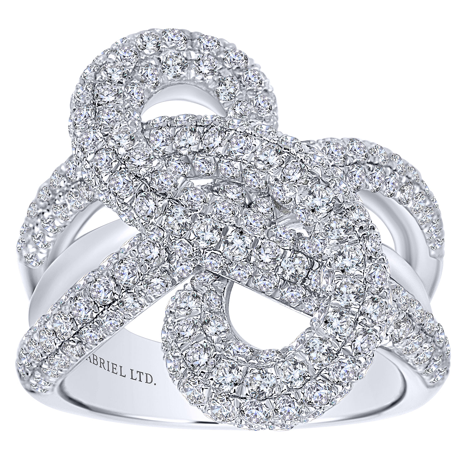 18k White Gold Diamond Fashion Ladies 18k White Gold Diamond Fashion Ladies