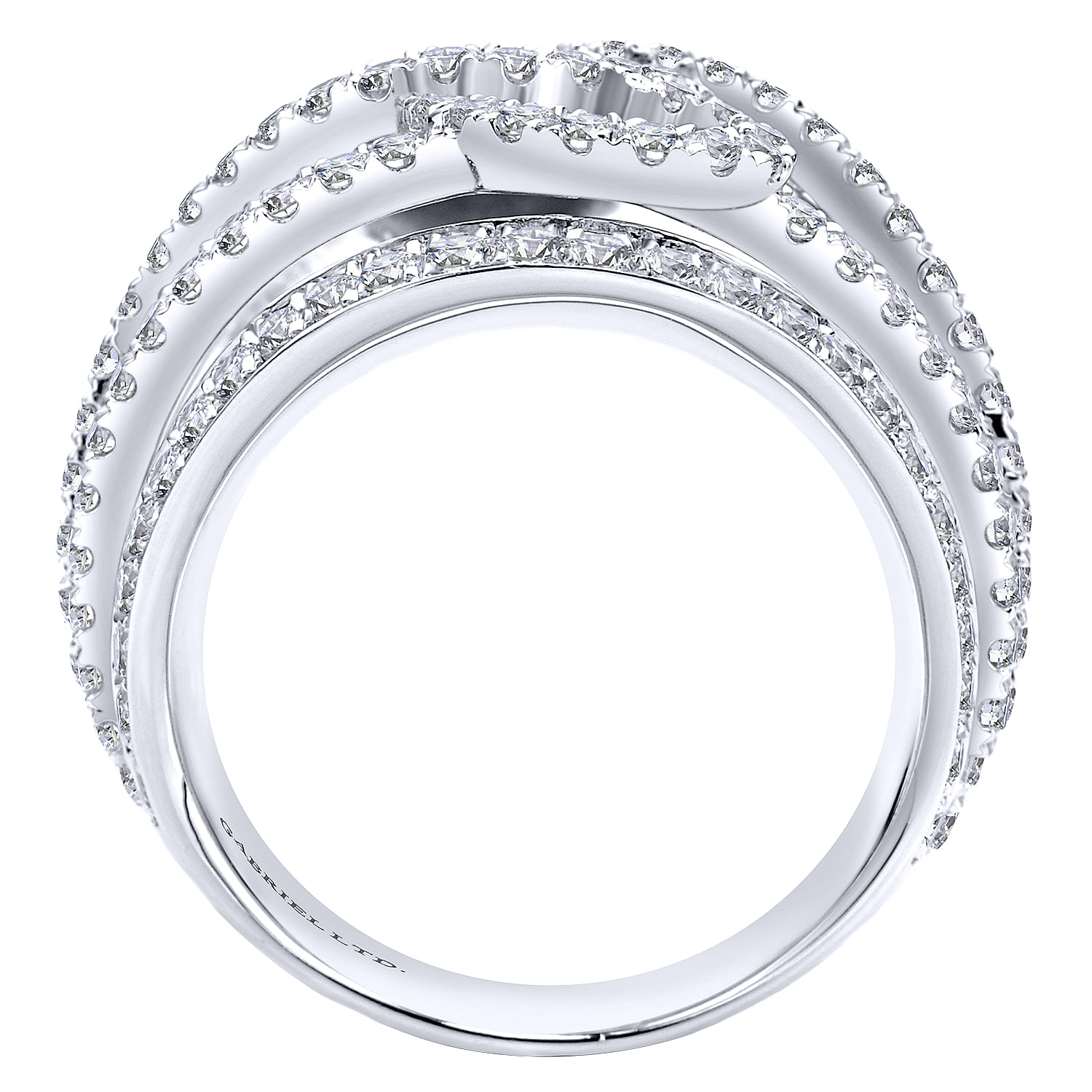 18k White Gold Diamond Fashion Ladies 18k White Gold Diamond Fashion Ladies