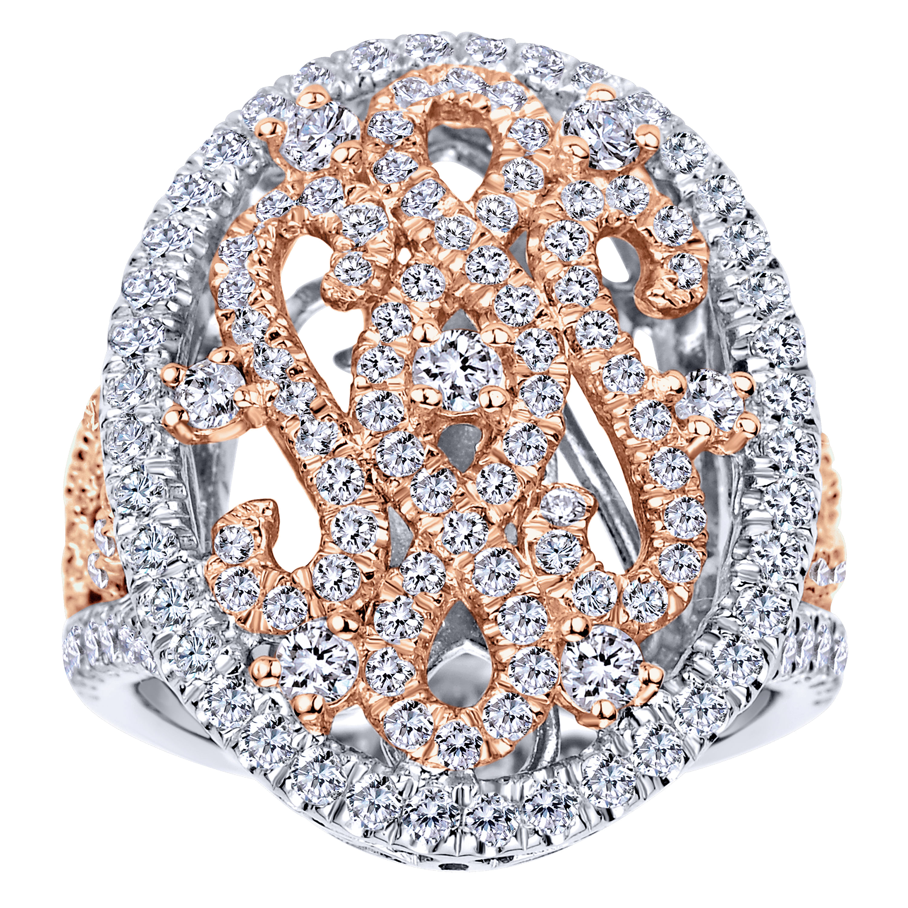 18k White Gold Diamond Fashion Ladies 18k White Gold Diamond Fashion Ladies